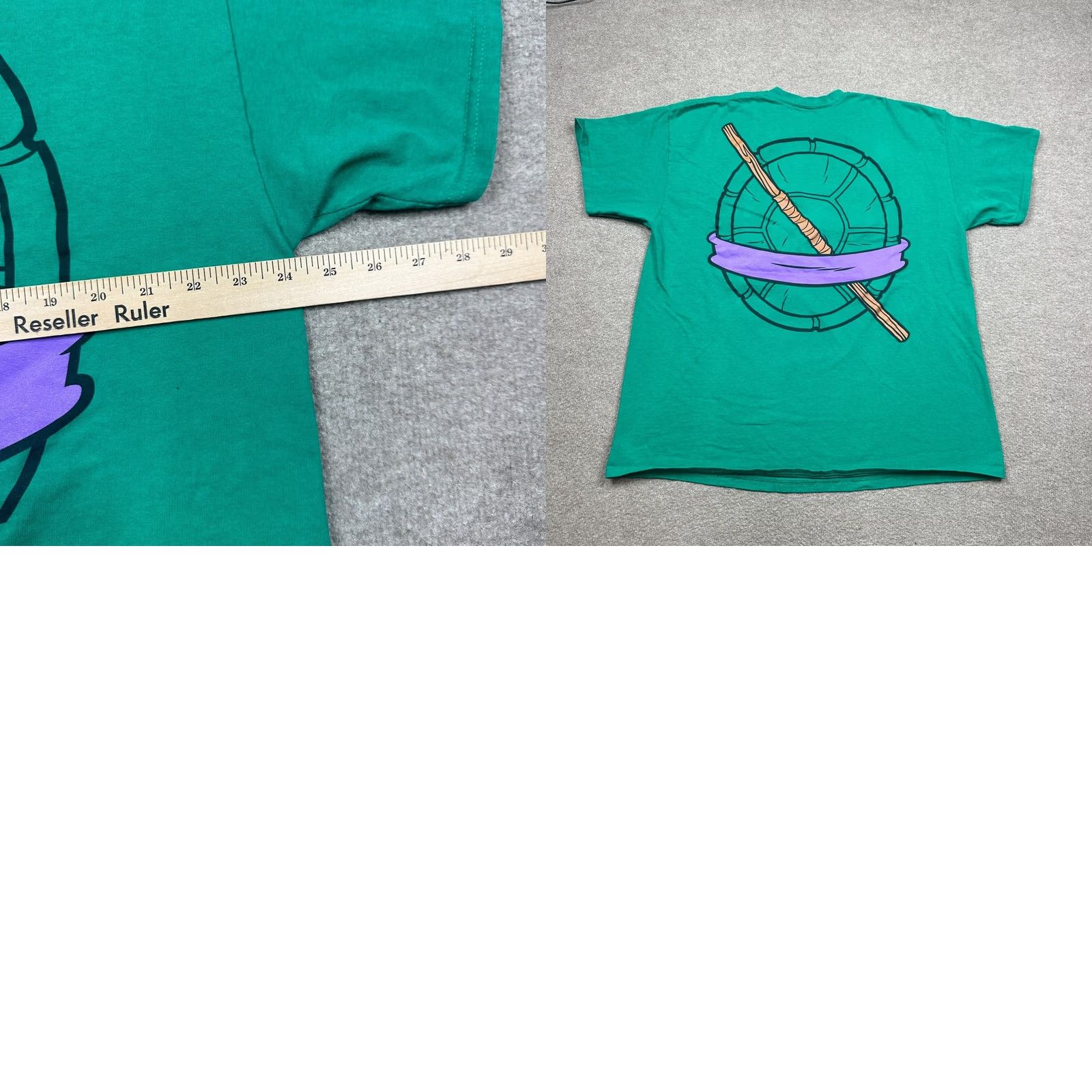 Vintage WeLoveFine Teenage Mutant Ninja Turtles T Shirt Mens 2XL XXL Green TMNT Adults Size US XXL / EU 58 / 5 - 8 Thumbnail