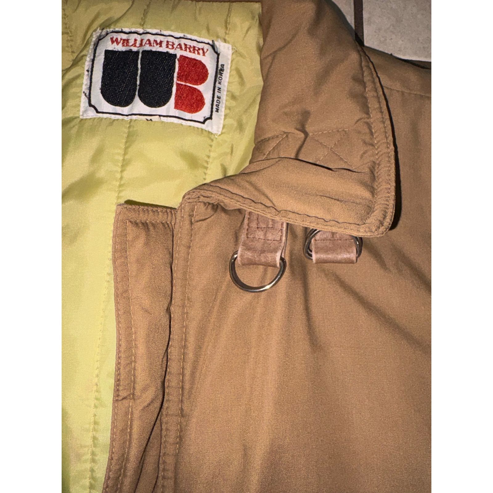 Vintage Vintage William Barry bomber medium Korea beige jacket Size US M / EU 48-50 / 2 - 9 Thumbnail