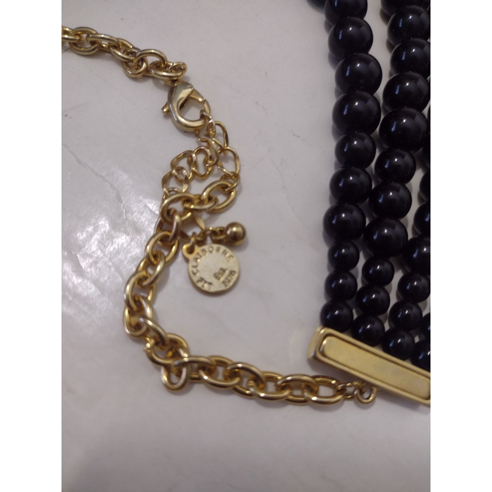 Vintage Vintage Liz Claiborne Beaded Multiple Strand Necklace Green Size ONE SIZE - 6 Thumbnail