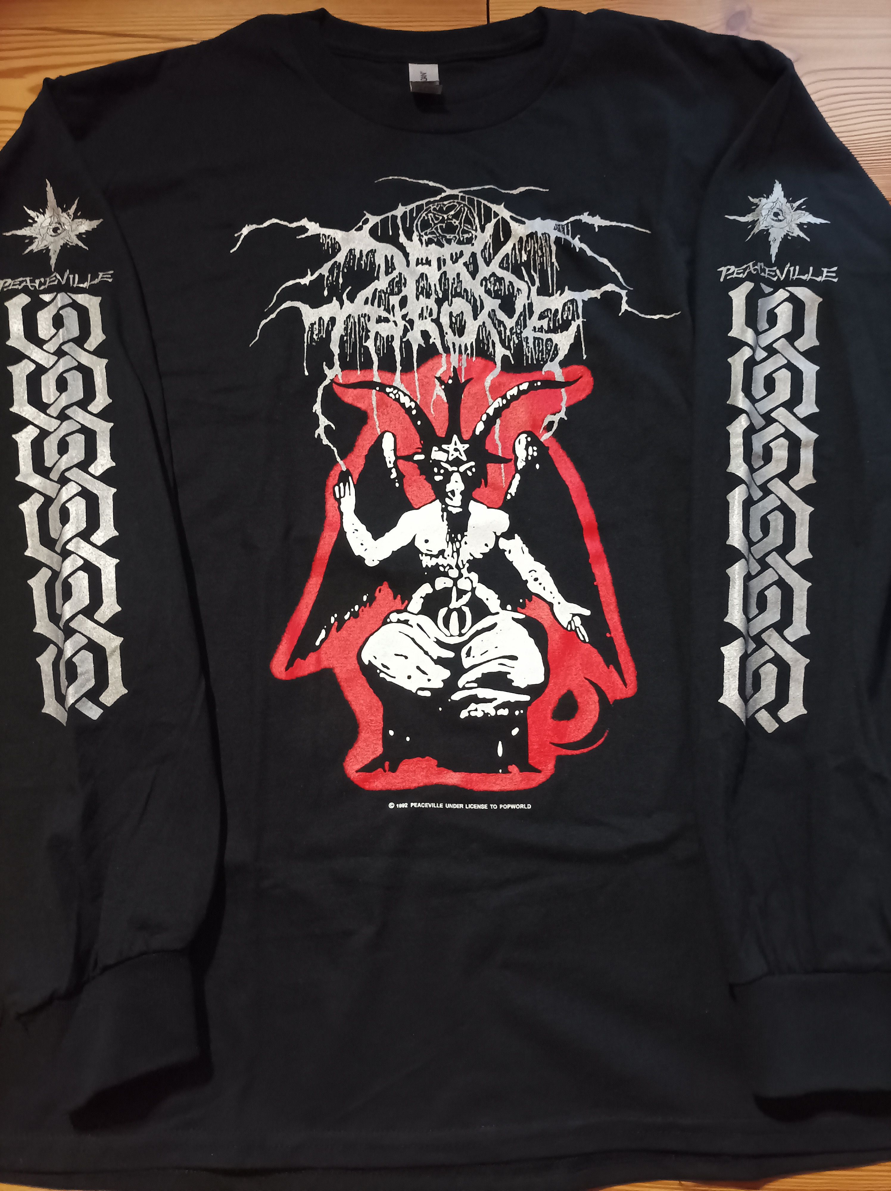 Vintage Darkthrone Pan wolves L Size US L / EU 52-54 / 3 - 5 Thumbnail