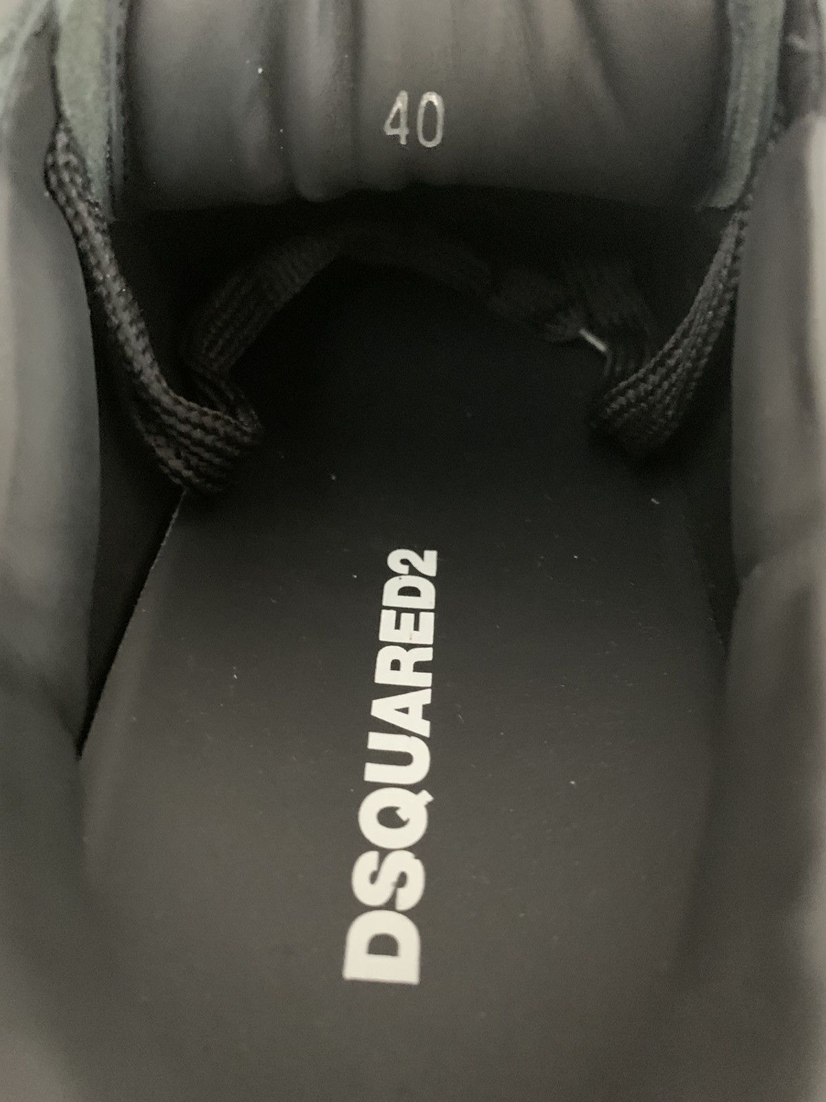 Dsquared2 D-Squared2 Leather Sneakers Size US 7 / EU 40 - 12 Thumbnail