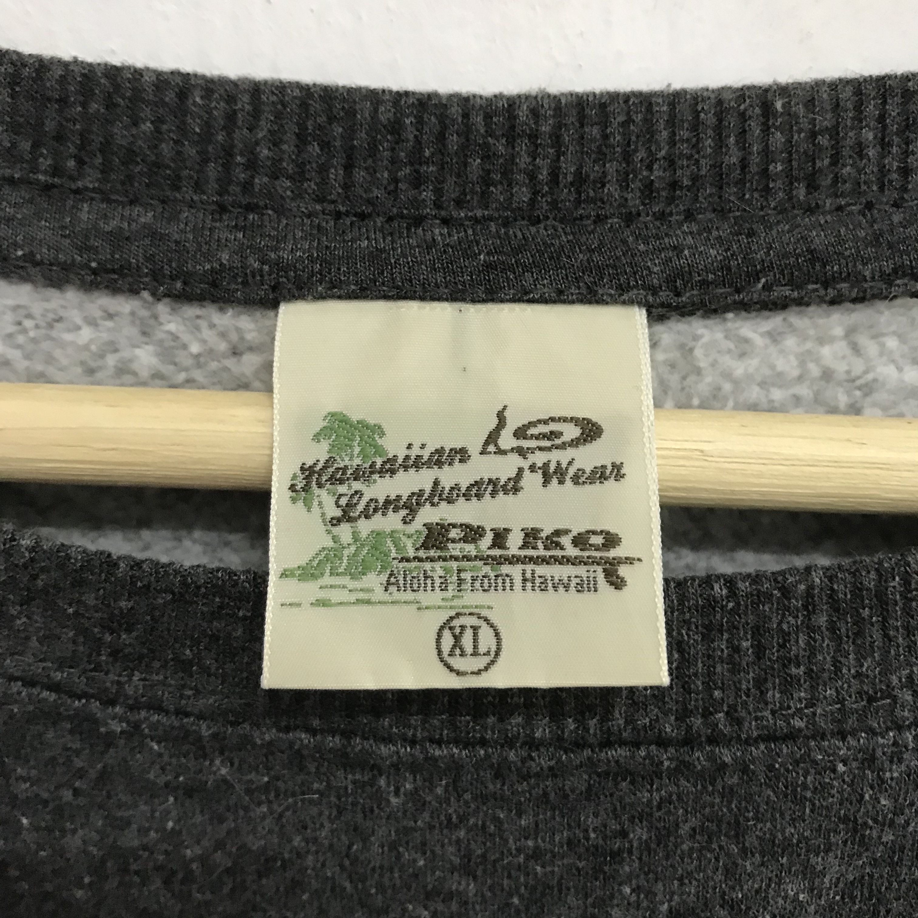 Vintage vintage hawaiian longboard wear piko sweatshirt - 636 Size US XL / EU 56 / 4 - 9 Thumbnail