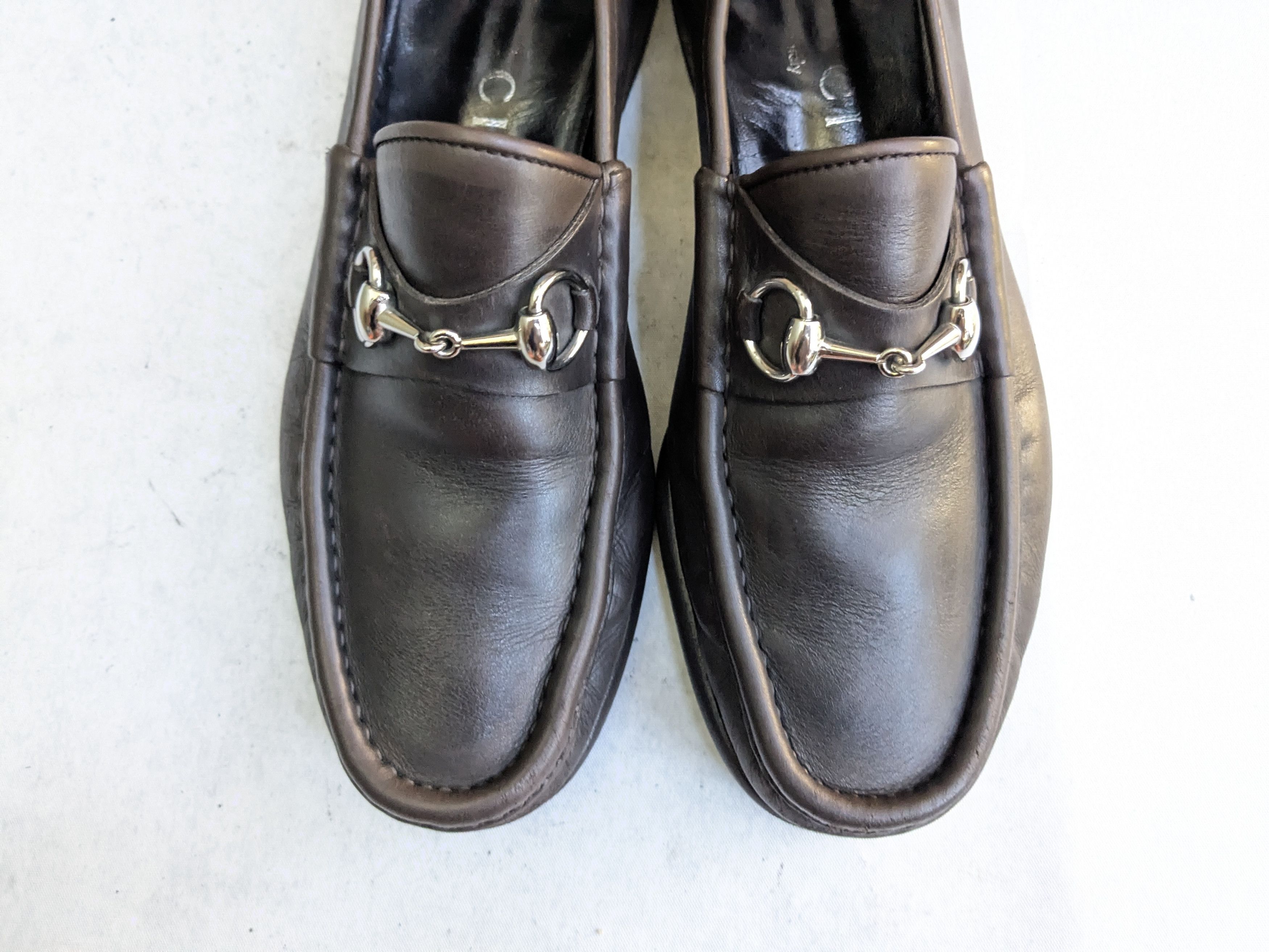Gucci Gucci Horsebit Loafers Brown 8.5 D Leather Slip Ons Size US 8.5 / EU 41-42 - 3 Thumbnail