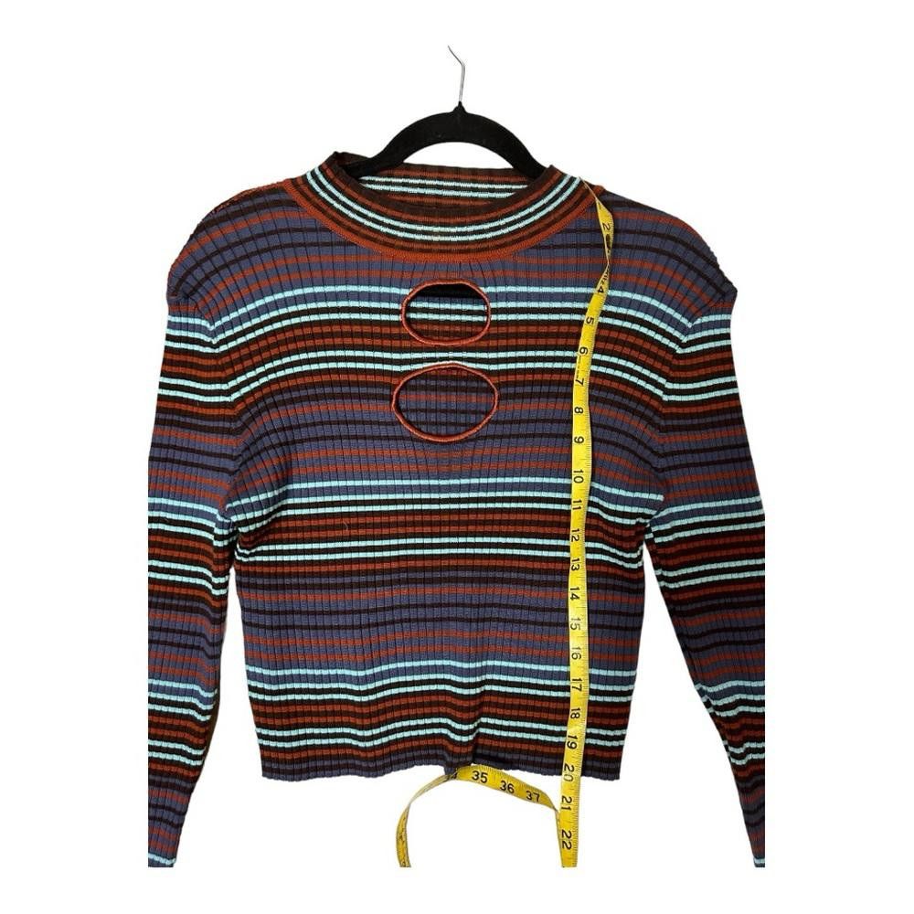 Madden NYC Madden NYC l Cut Out Ribbed Sweater XXL Size XXL / US 16-18 / IT 52-54 - 5 Thumbnail