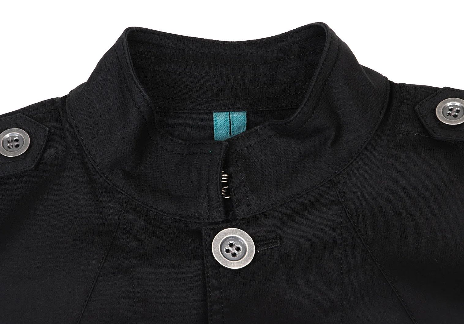 Jean Paul Gaultier Cotton Military Jacket in Black Size 46 Size US S / EU 44-46 / 1 - 3 Thumbnail