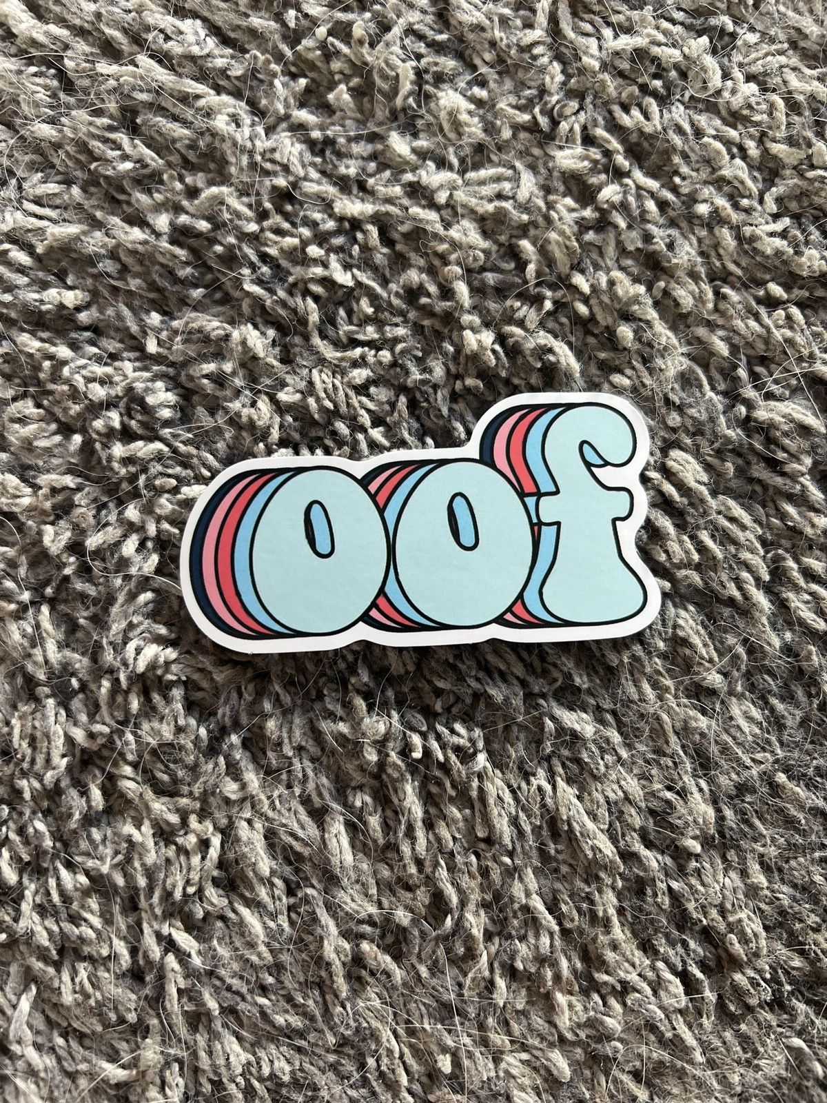 Hypebeast Oof Sticker Size ONE SIZE - 1 Thumbnail