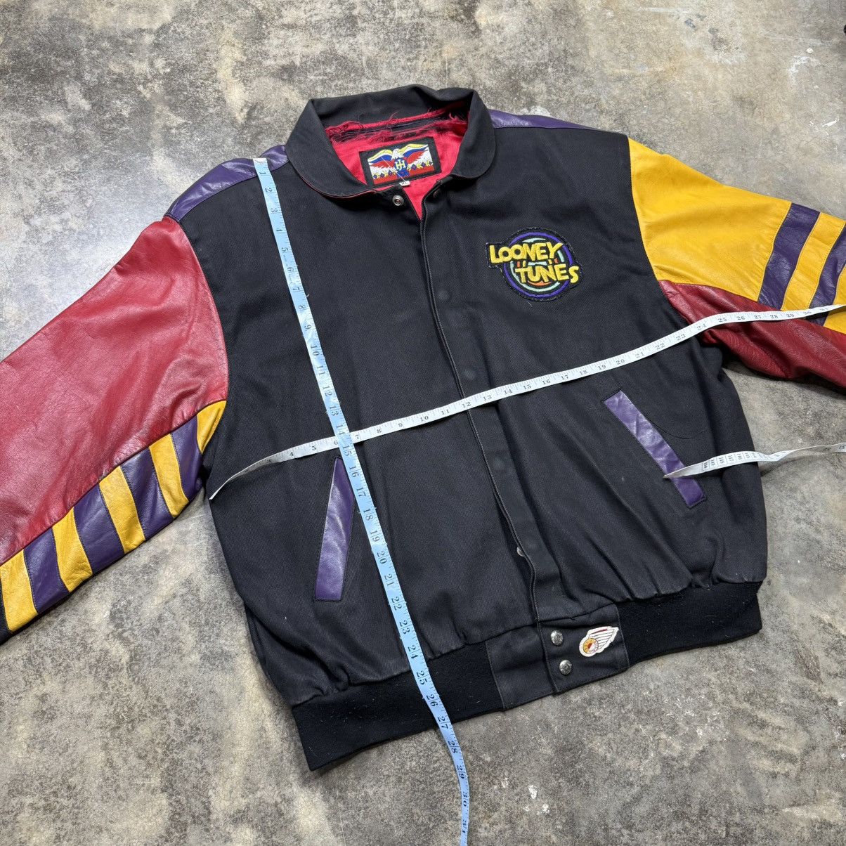 Vintage vintage looney tunes thats all leather jh design jacket Size US XL / EU 56 / 4 - 5 Thumbnail