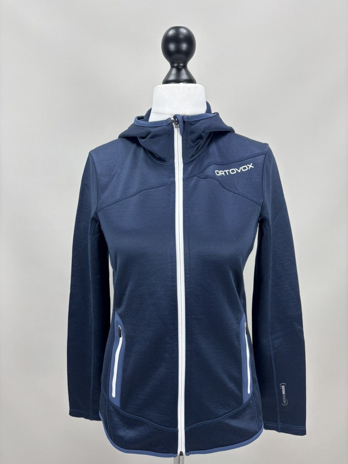 ORTOVOX Womens soft shell jacket Ortovox Size M Color Blue Size M / US 6-8 / IT 42-44 - 2 Thumbnail