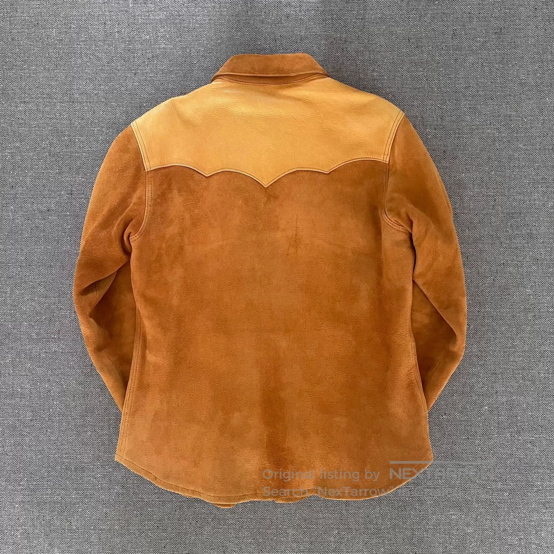 The Flat Head The Flat Head Suede Shirt. Size US XXS / EU 40 - 2 Thumbnail