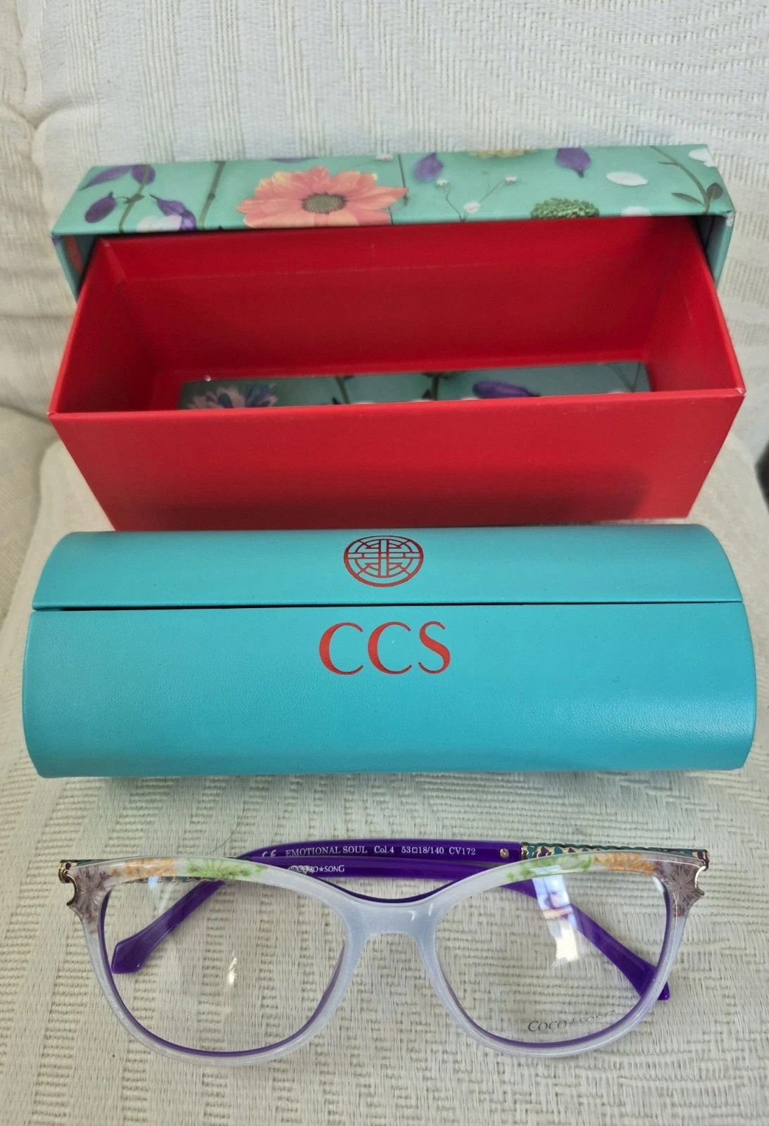 Other Coco Song Glasses CV172 Emotional Soul Col 4 53/18/140 Size ONE SIZE - 10 Thumbnail