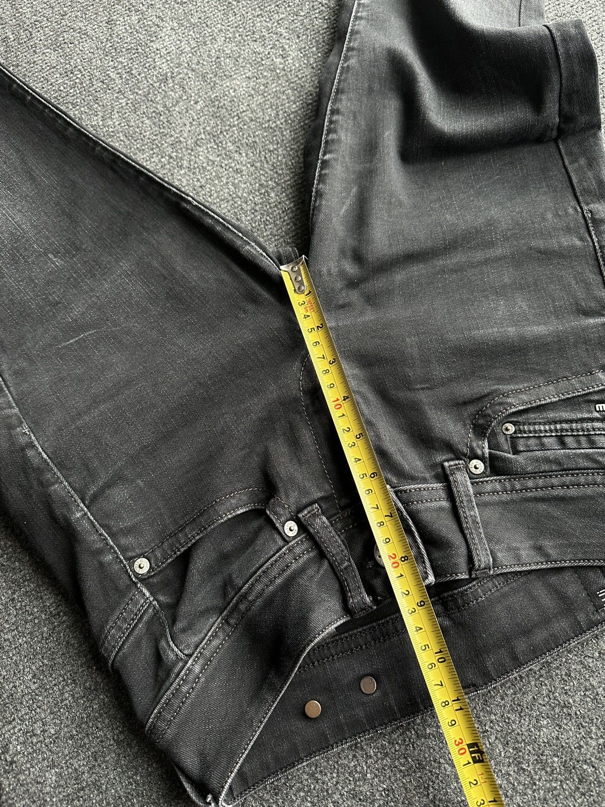 G-Star 🚨VNTG G STAR RAW GRAY FADED RARE AVANT GARDE JEANS Y2K Size 26" / US 2 / IT 38 - 25 Thumbnail