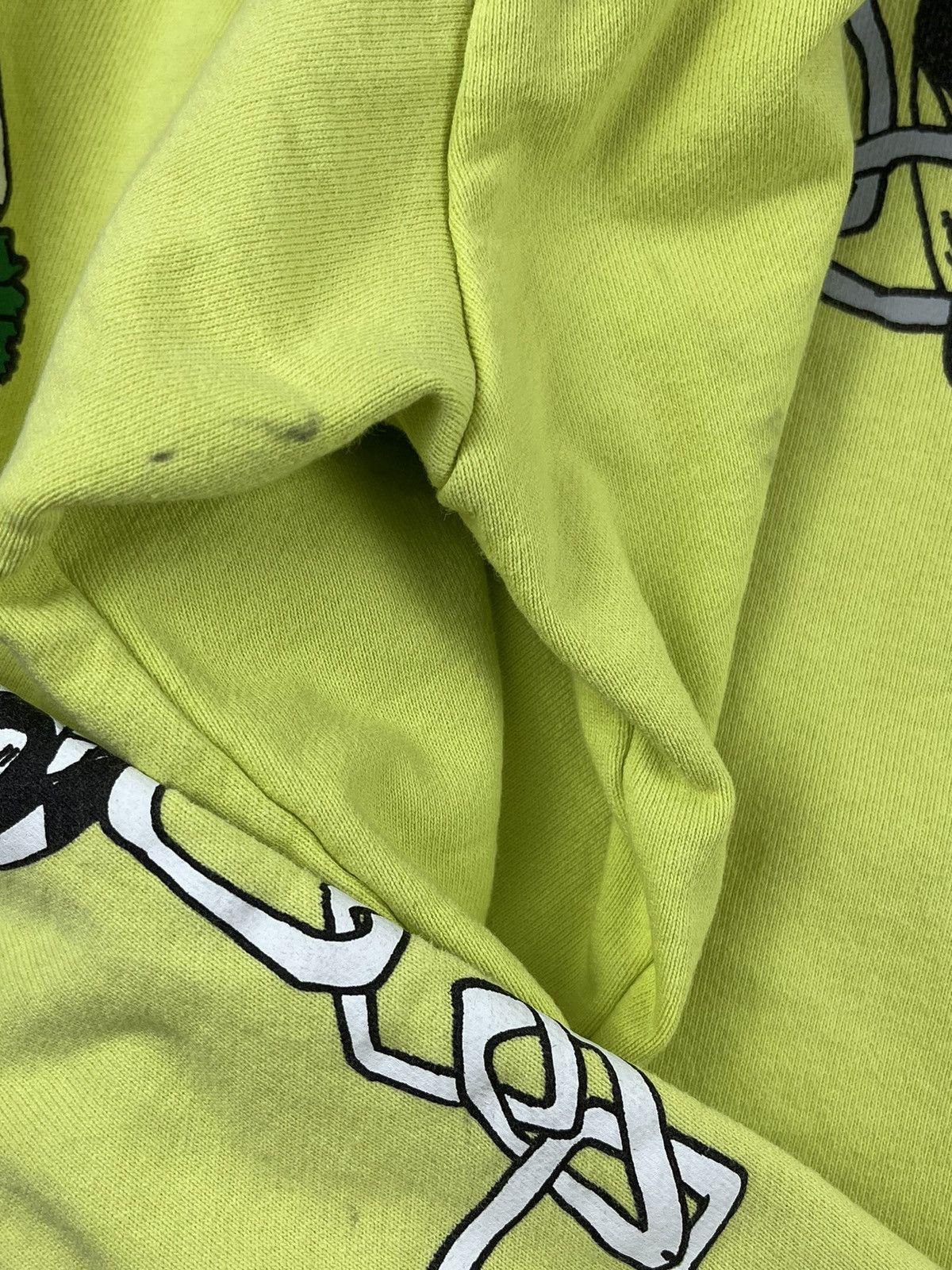 Chrome Hearts Chrome Hearts Matty Boy Chain Link Lime Green Hoodie Size US L / EU 52-54 / 3 - 8 Thumbnail