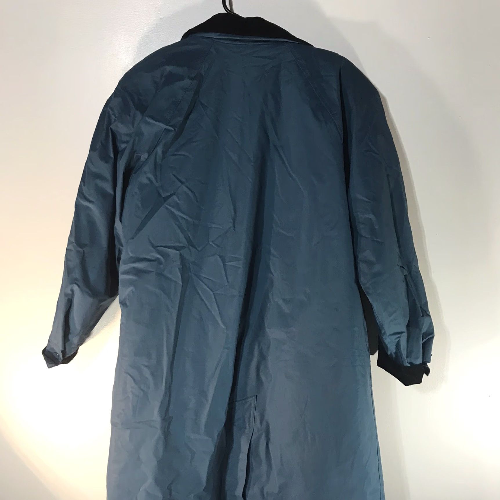 Vintage VINTAGE Misty Harbor Women's Rain Jacket Long Waterproof Slicker 48in Fall Winter Size M Blue Size M / US 6-8 / IT 42-44 - 4 Thumbnail