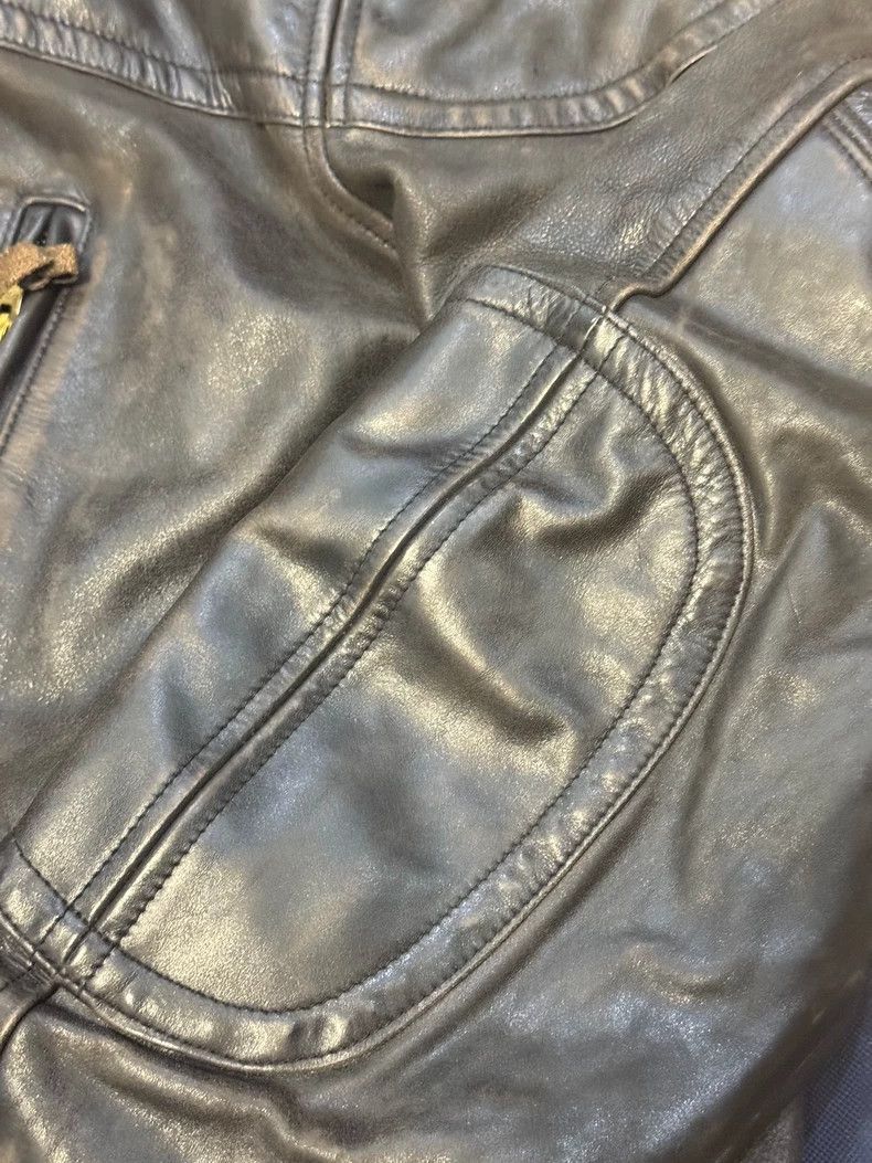 RRL Ralph Lauren RRL Ralph Lauren Tom Hardy Venom Movie Same Leather Jacket Size US L / EU 52-54 / 3 - 2 Thumbnail