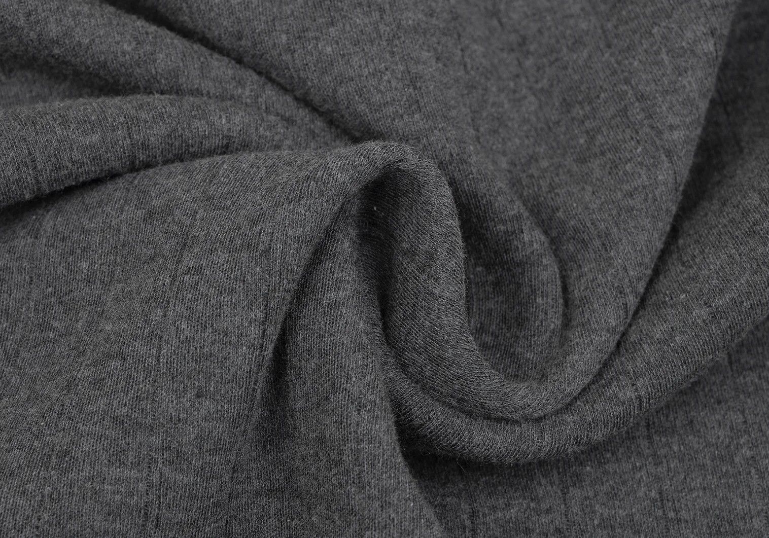 Jean Paul Gaultier Cotton Ribbed Knit Top in Gray Size 3 Size US M / EU 48-50 / 2 - 10 Thumbnail