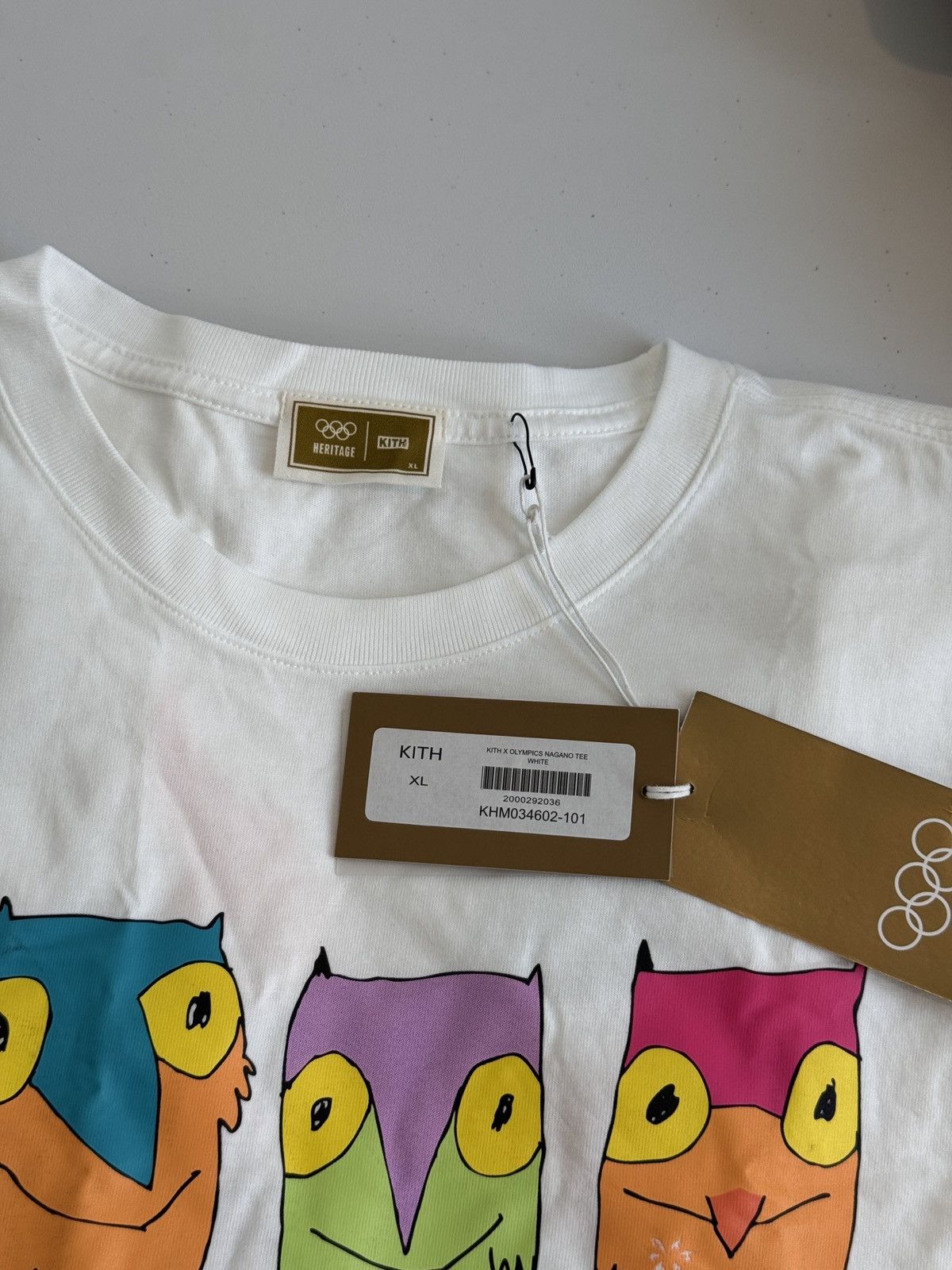 Kith Kith x Olympics Mens Nagano Tee White Size XL NWT NEW Size US XL / EU 56 / 4 - 2 Thumbnail