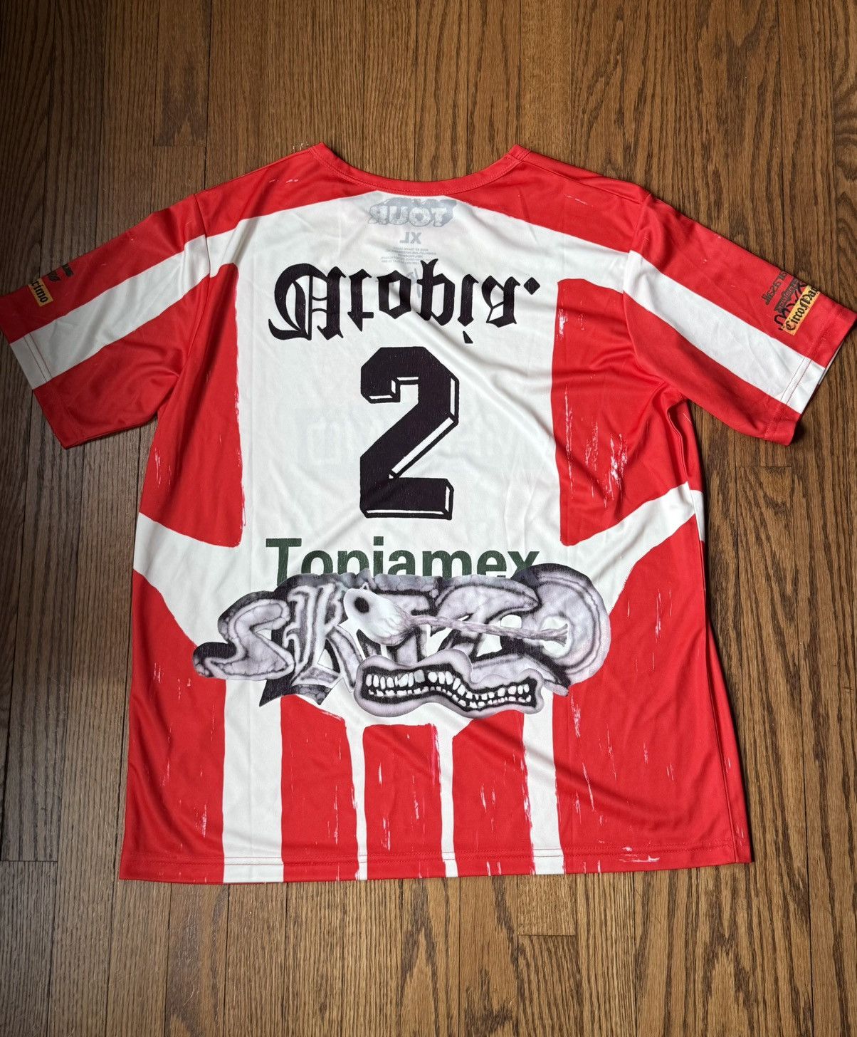 Travis Scott Travis Scott Mexico Soccer Jersey Utopia Size US XL / EU 56 / 4 - 2 Thumbnail