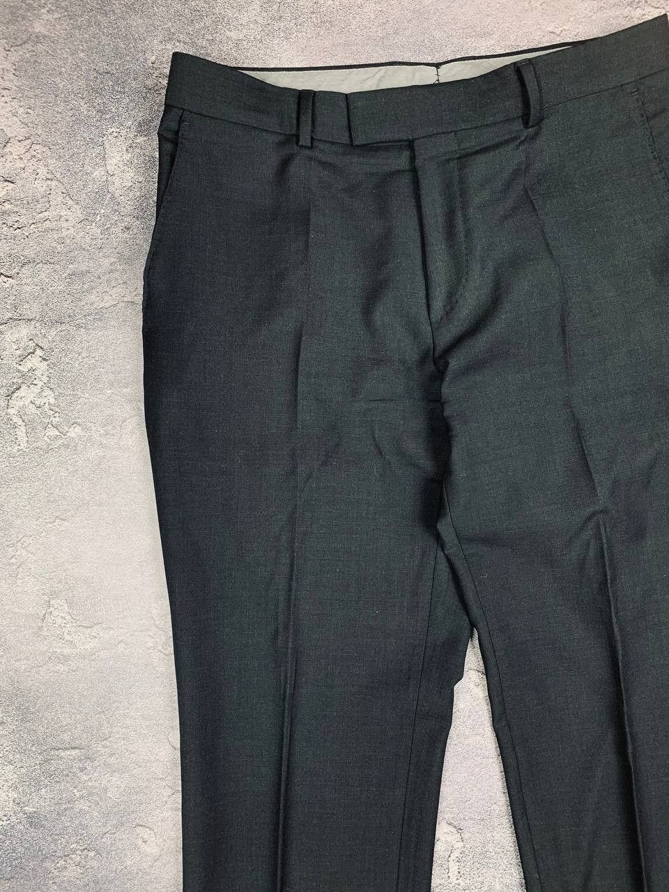 Hugo Boss Hugo Boss Men’s Dress Pants Size 48 32R Black Tailored Size US 32 / EU 48 - 2 Thumbnail