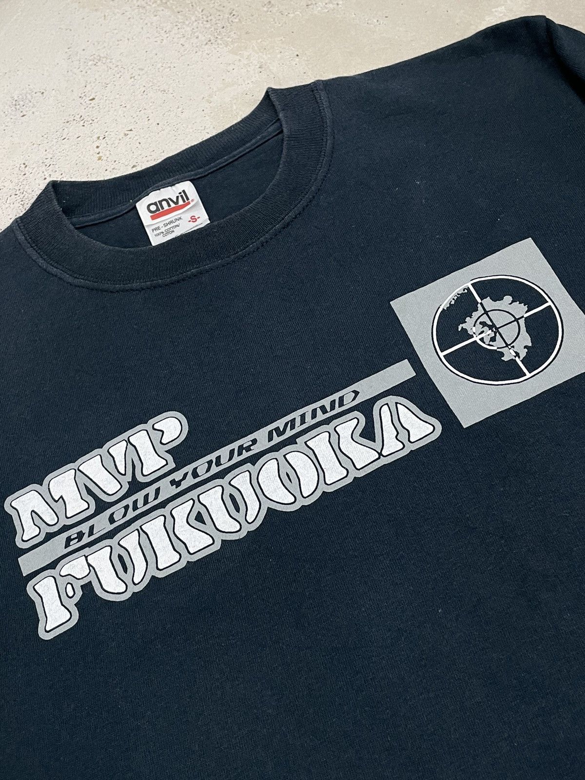 Japanese Brand Y2K Anvil Faded Blow Your Mind MVP Fukuoka Target Public Size US S / EU 44-46 / 1 - 6 Thumbnail