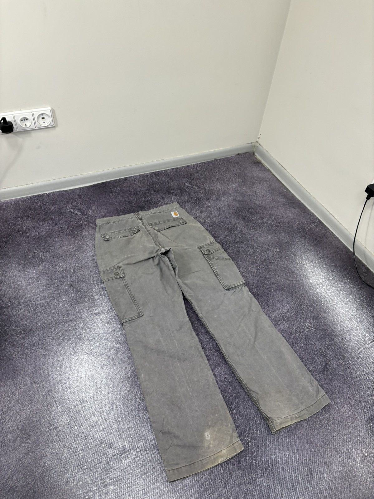 Carhartt Vintage Carhartt Y2K American Hype Relaxed Fit Cargo Pants Size US 31 - 3 Thumbnail