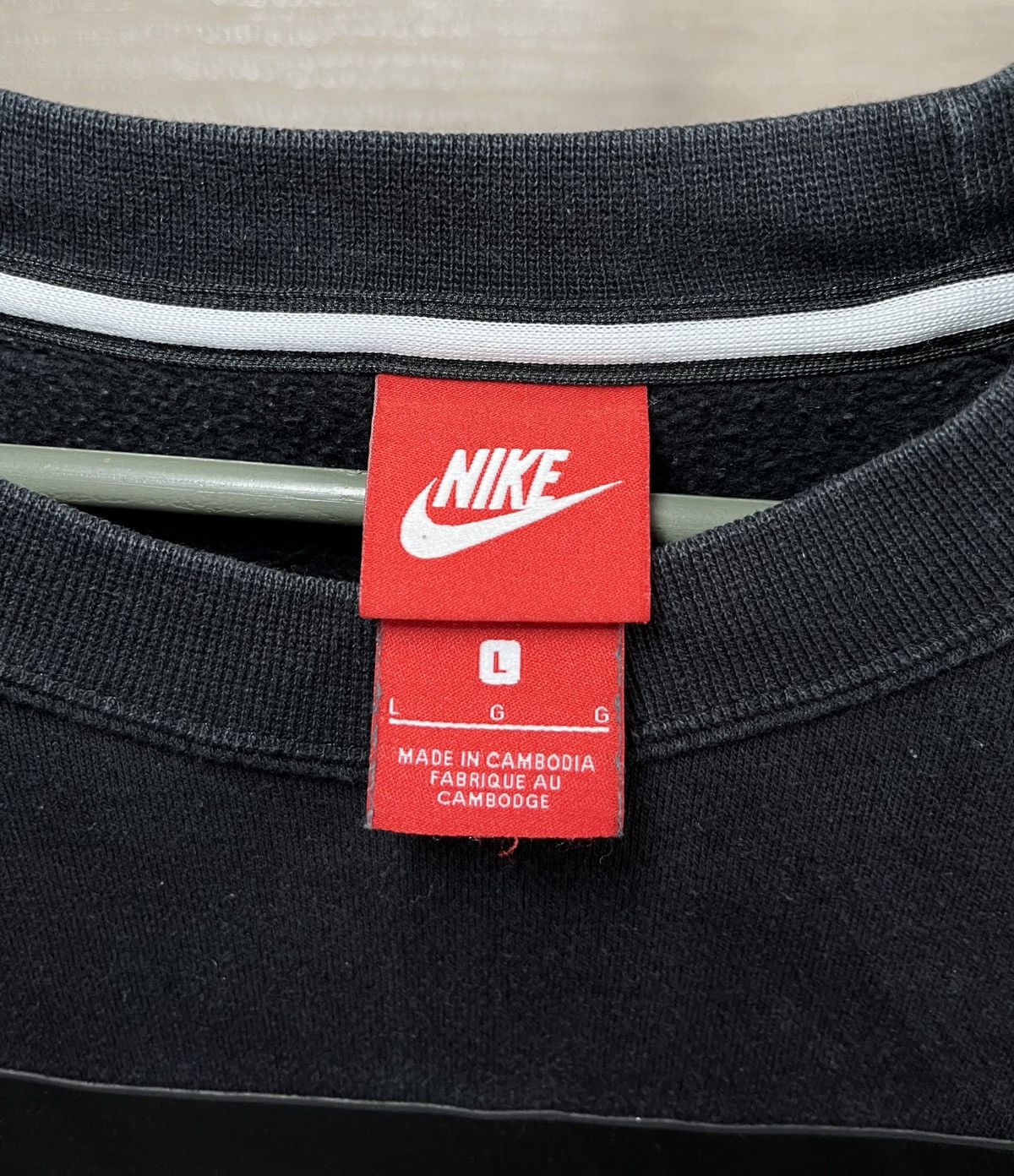 Nike Nike NSW Crew Air Fleece Men’s Pullover Sweatshirt Size US L / EU 52-54 / 3 - 5 Thumbnail