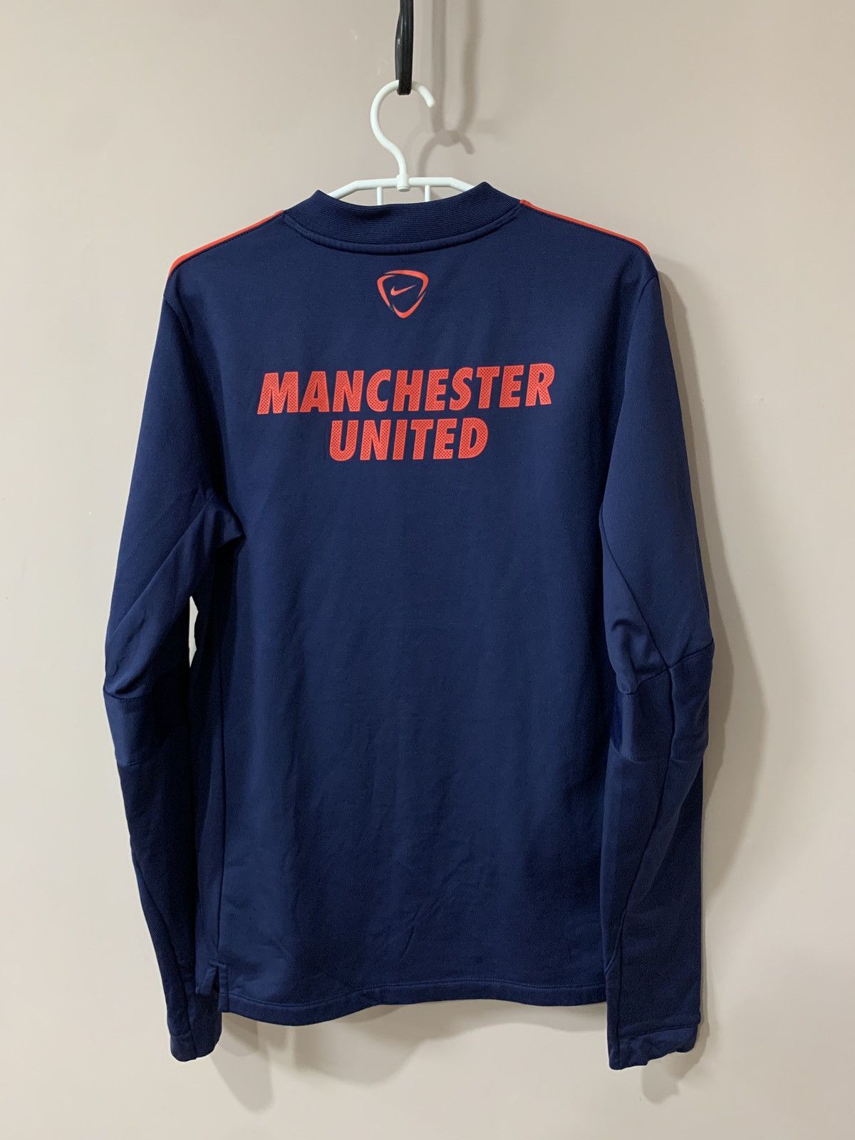 Nike Manchester United Football Long Sleeve Shirt Nike Soccer M Size US M / EU 48-50 / 2 - 2 Thumbnail