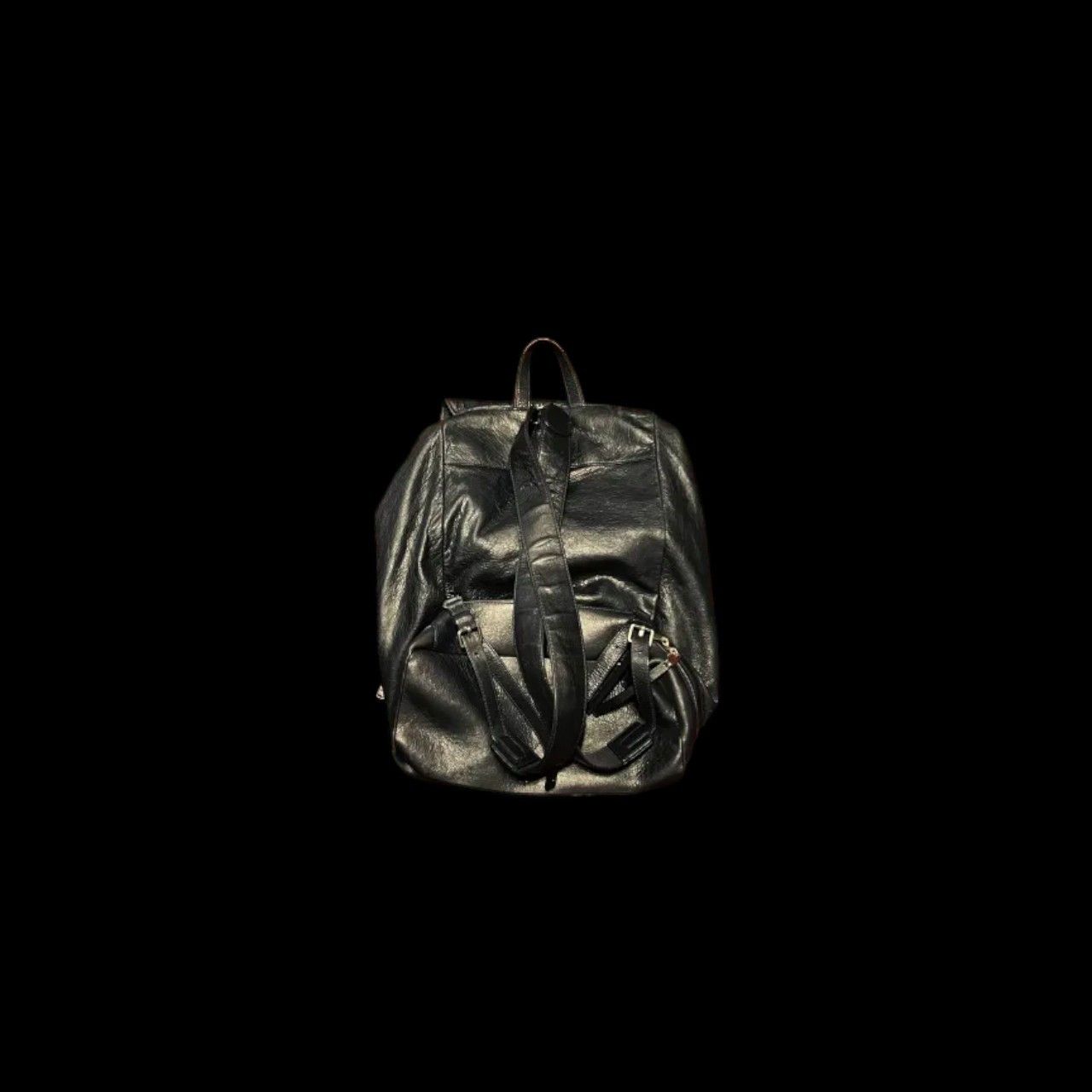 Balenciaga Balenciaga Navy Blue Traveler Backpack Size ONE SIZE - 4 Thumbnail