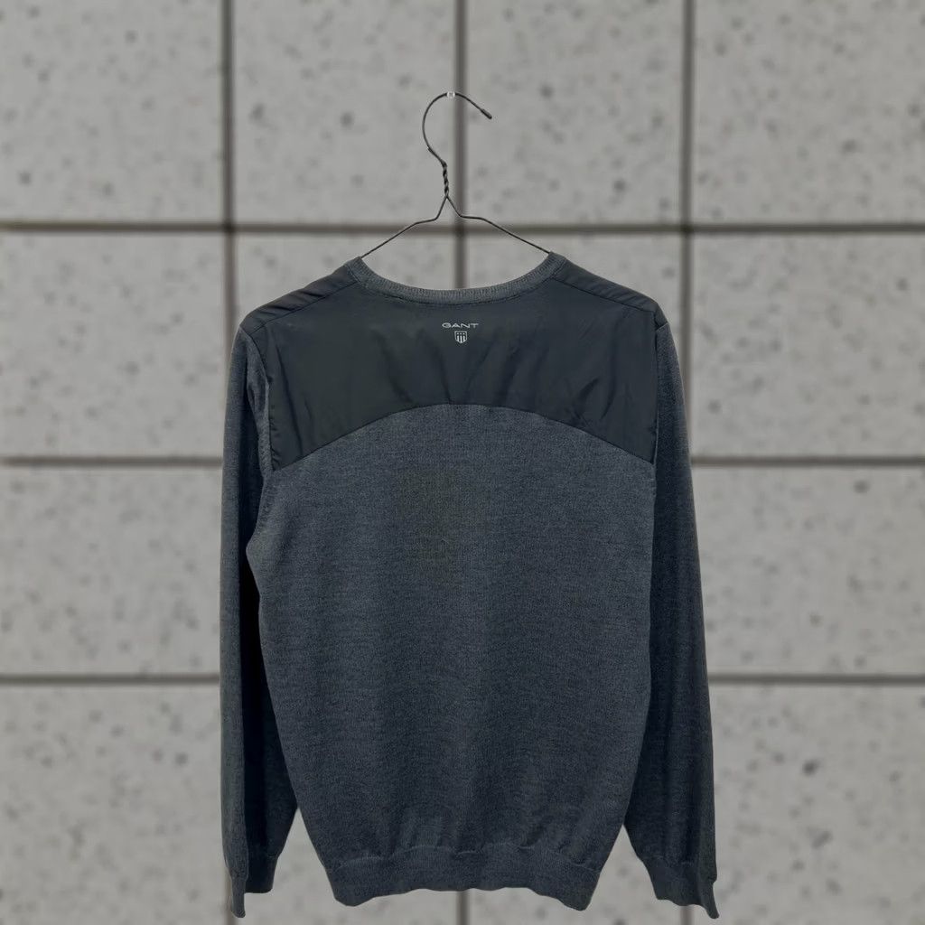 Gant GANT Wool Blend Sweater Crew Neck Pullover Jumper Size M Mens Gray Knit Dutch Size US M / EU 48-50 / 2 - 1 Thumbnail