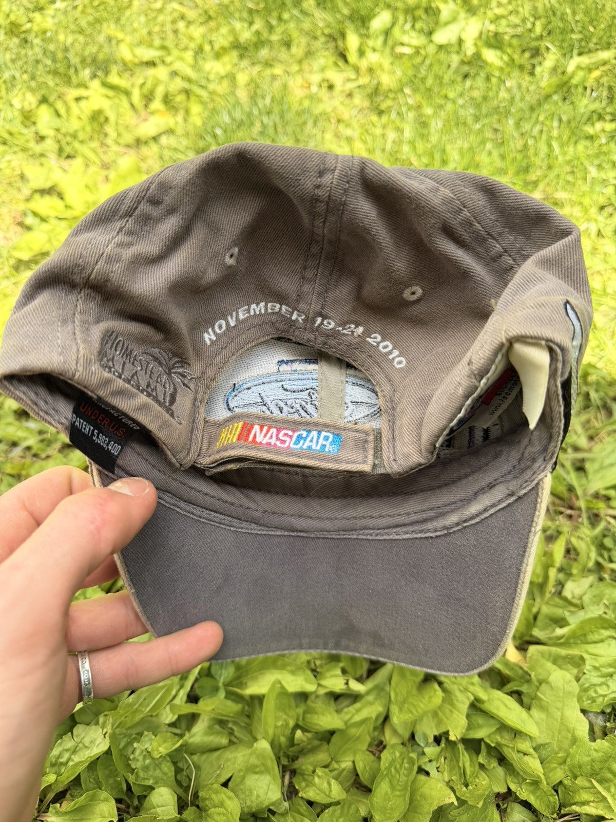 Vintage VTG Ford Championship Weekend Racing Hat Size ONE SIZE - 4 Thumbnail