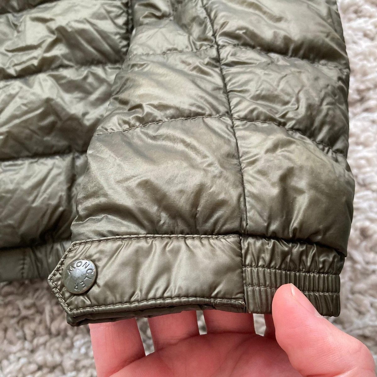 Moncler Moncler LAMBOT jacket green bomber size 0 Size US S / EU 44-46 / 1 - 6 Thumbnail