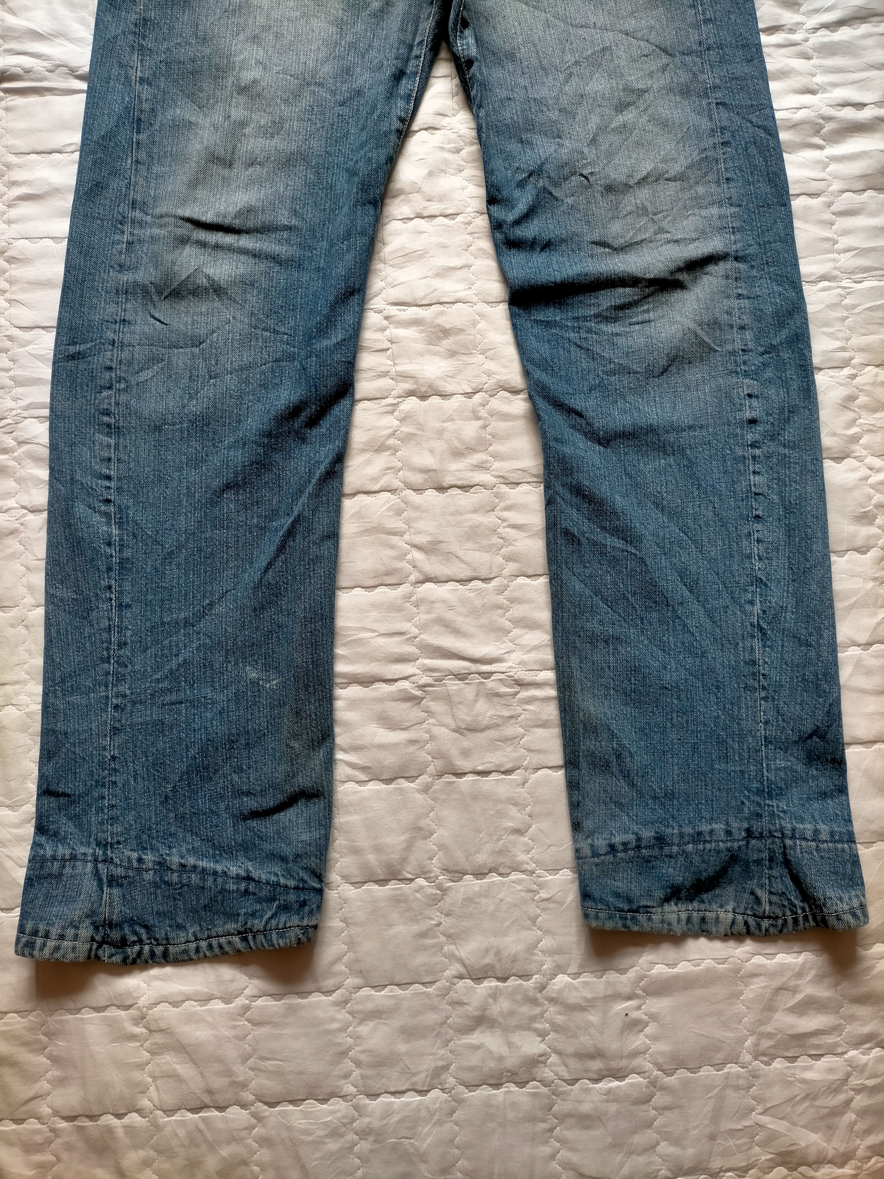 Levi's Vintage Clothing Vintage 90s Levis Engineering Denim pants Size US 33 - 7 Thumbnail
