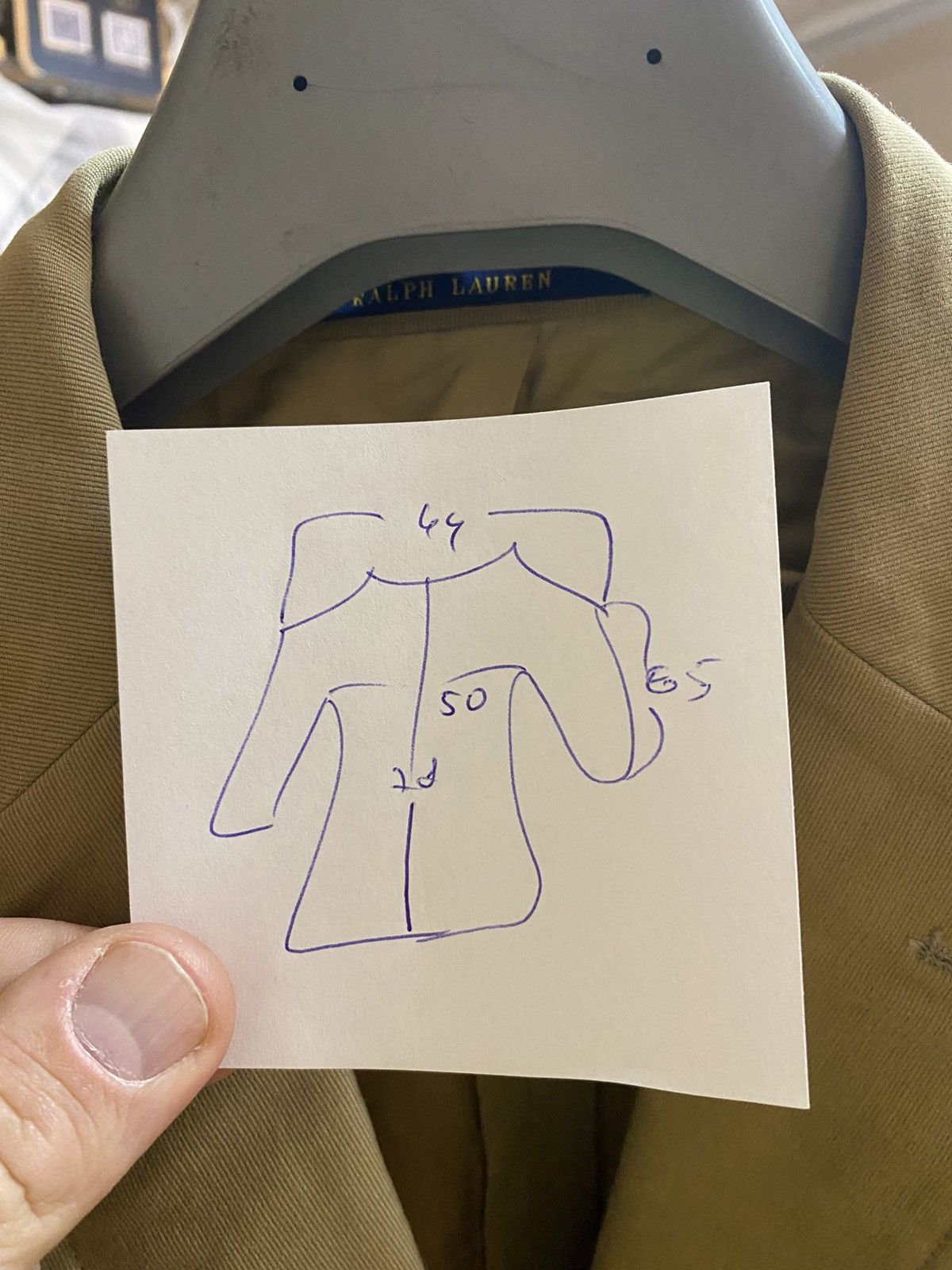 Polo Ralph Lauren Polo Ralph Lauren Cotton Blazer Sport Coat jacket 3 Button Size 44R - 8 Thumbnail