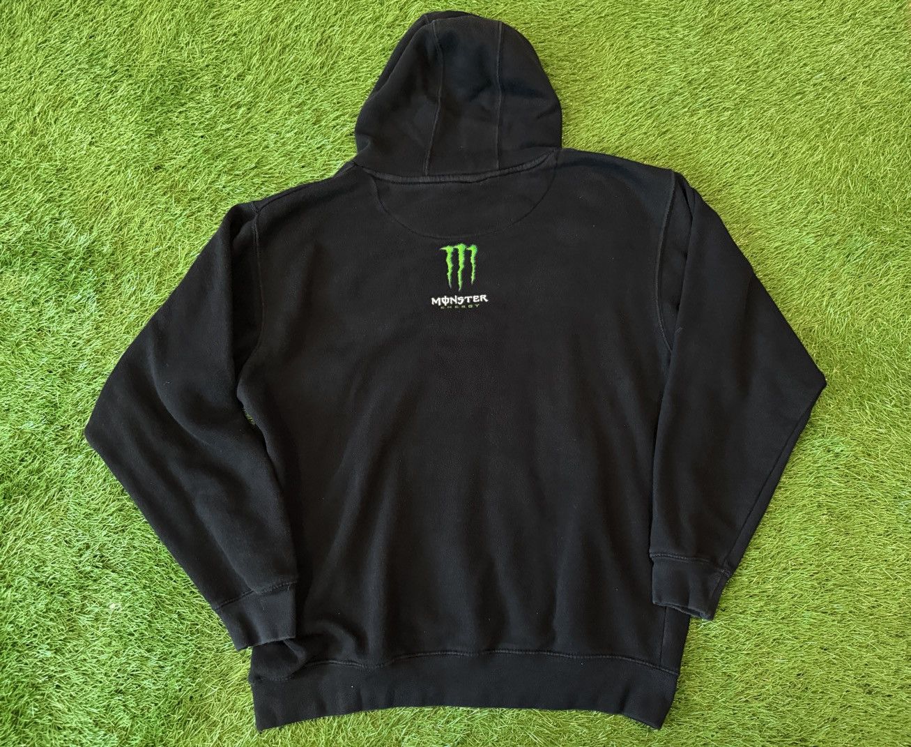 Other Monster Energy Hoodie Black Pocket Y2K Grunge Skater 2000s Size US XL / EU 56 / 4 - 5 Thumbnail