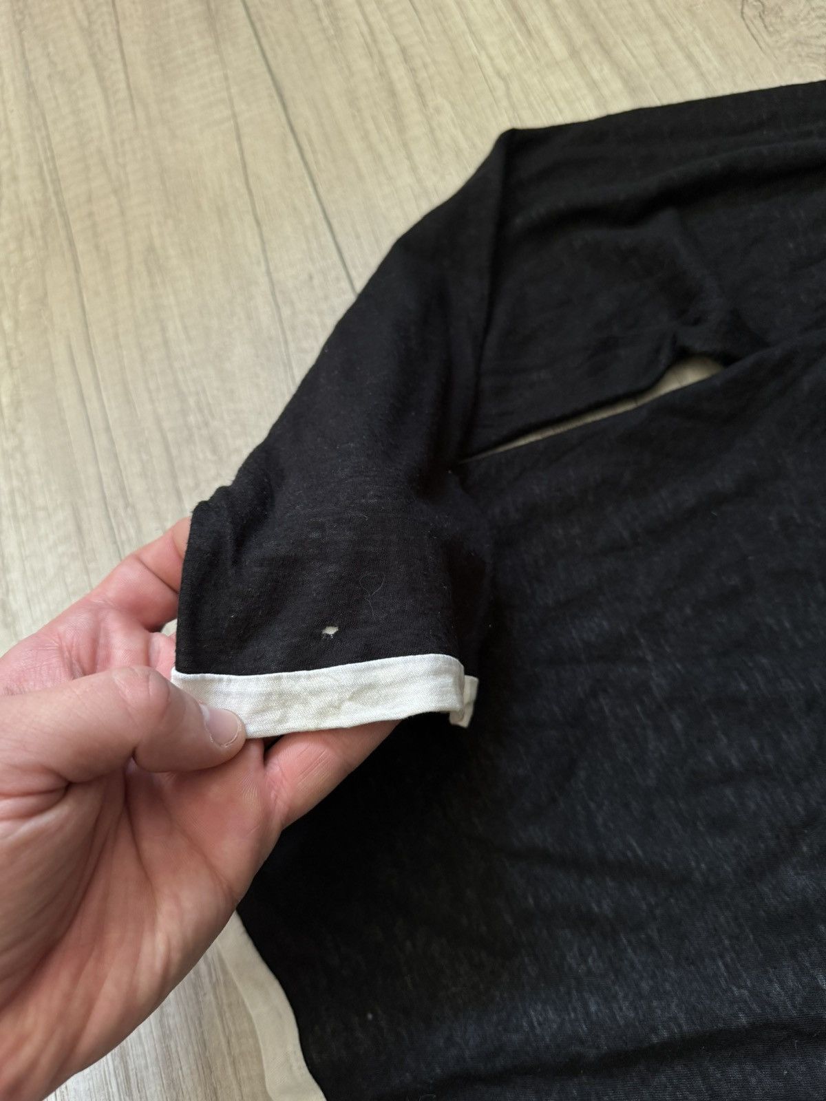 Dior 2000 S/S Dior Homme Layered Sheer Longsleeve — Hedi Slimane Size US L / EU 52-54 / 3 - 6 Thumbnail