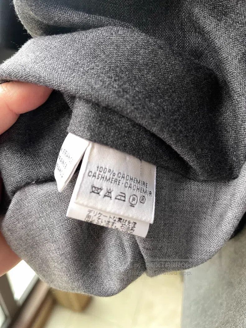 Hermes Hermes Pure Cashmere Double-faced Double-color Pocket Shaw Size ONE SIZE - 7 Thumbnail