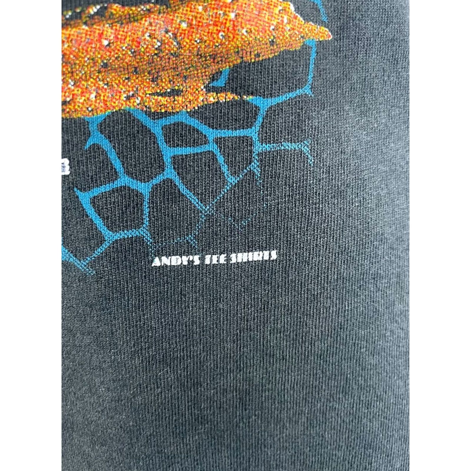 Jerzees Jerzees Mens T-Shirt XL Black Cotton Short Sleeve Crew Neck Pullover Size US XL / EU 56 / 4 - 4 Thumbnail