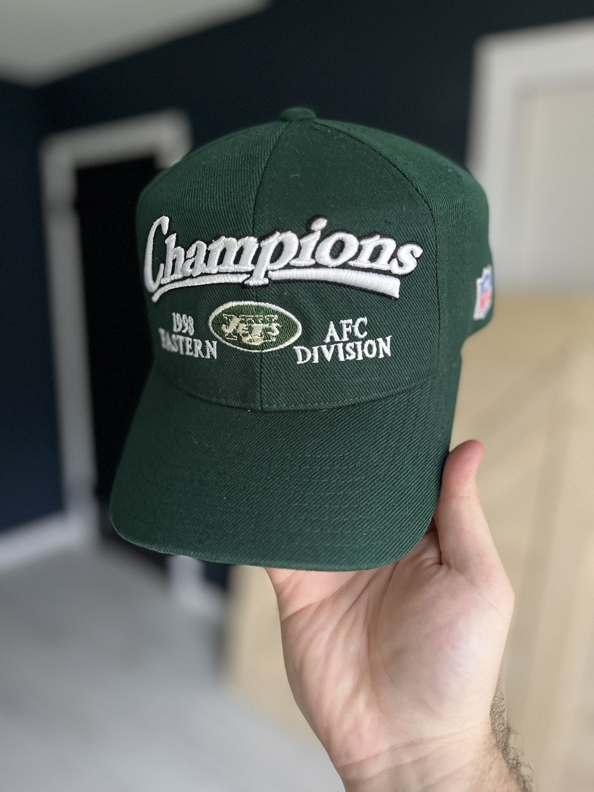 Sports Specialties Vintage 90’s New York Jets Wool NFL SnapBack Hat Size ONE SIZE - 1 Thumbnail