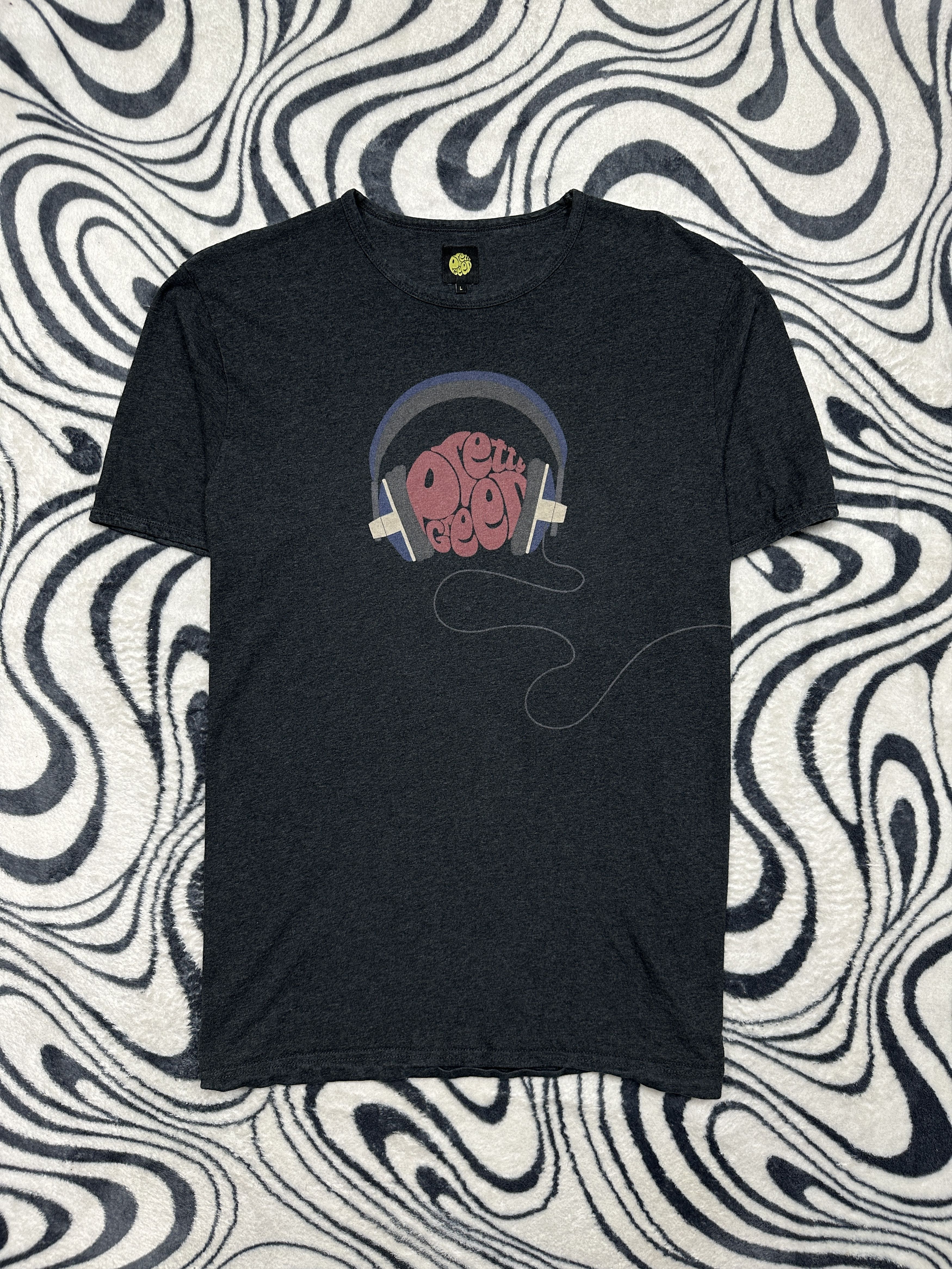Pretty Green Pretty Green Big Logo Mens T-Shirt Tee Size US L / EU 52-54 / 3 - 1 Thumbnail
