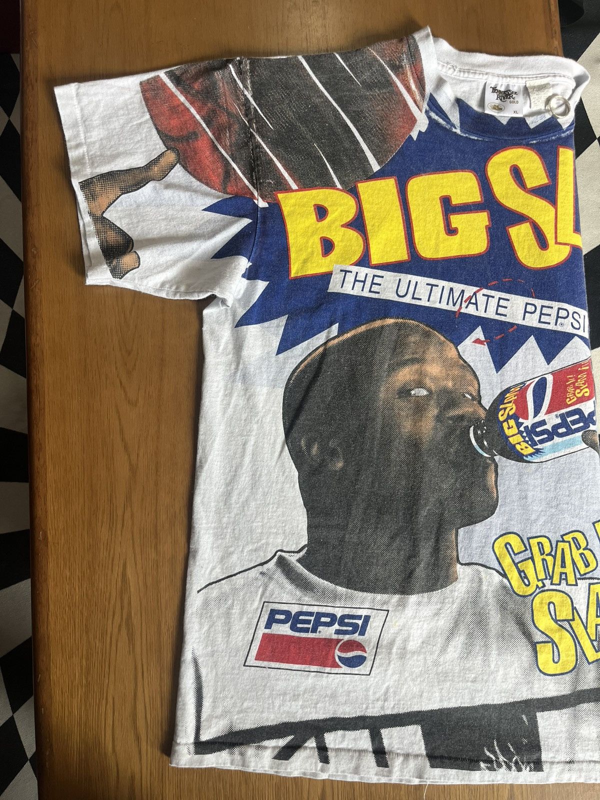 Vintage SHAQ Pepsi Big Slam Grab it Slam it ! 90’s (OVP)