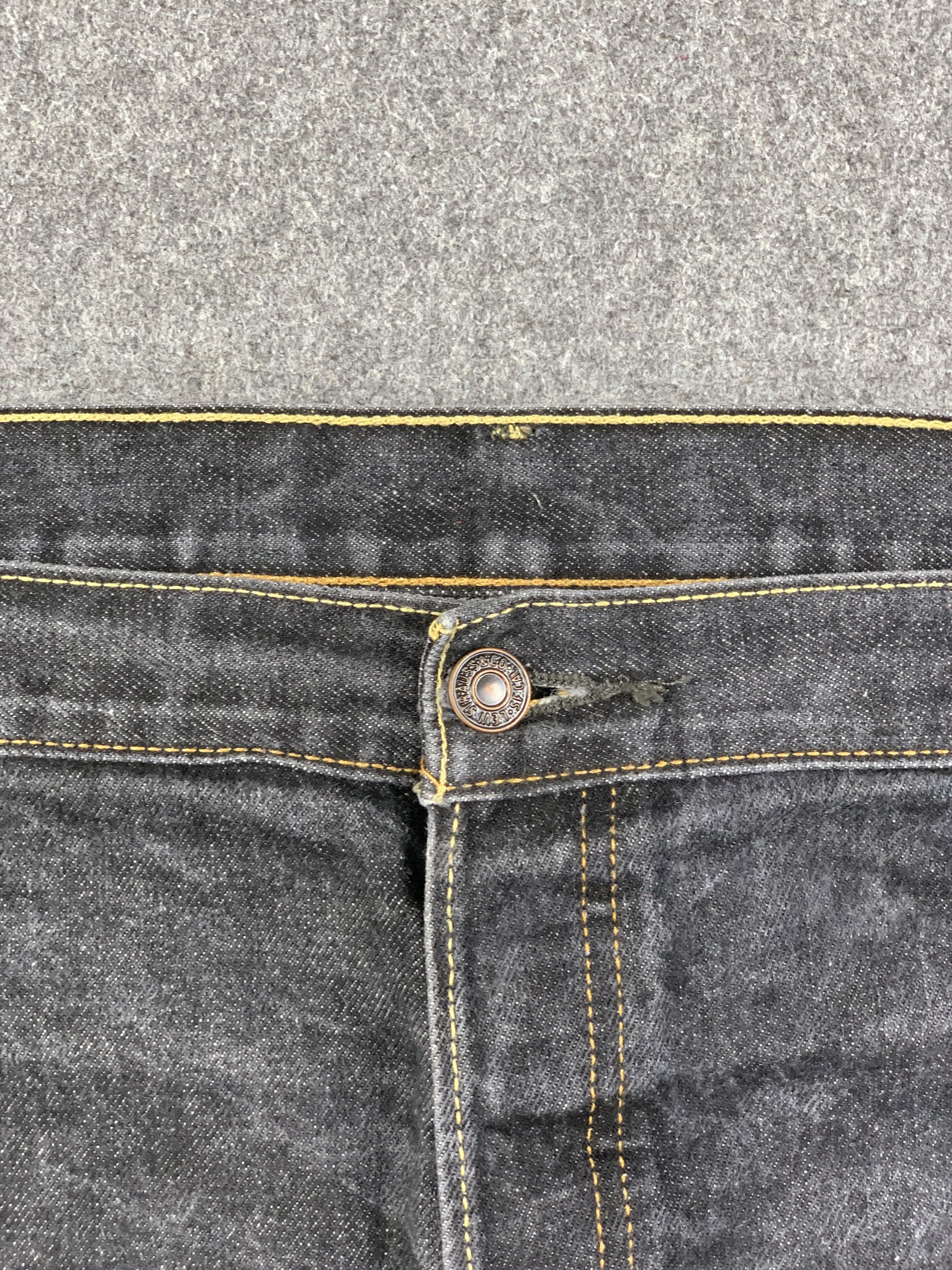 Levi's × Vintage Vintage Levis 501 Faded Black Jeans DP2210 Size US 43 - 10 Thumbnail