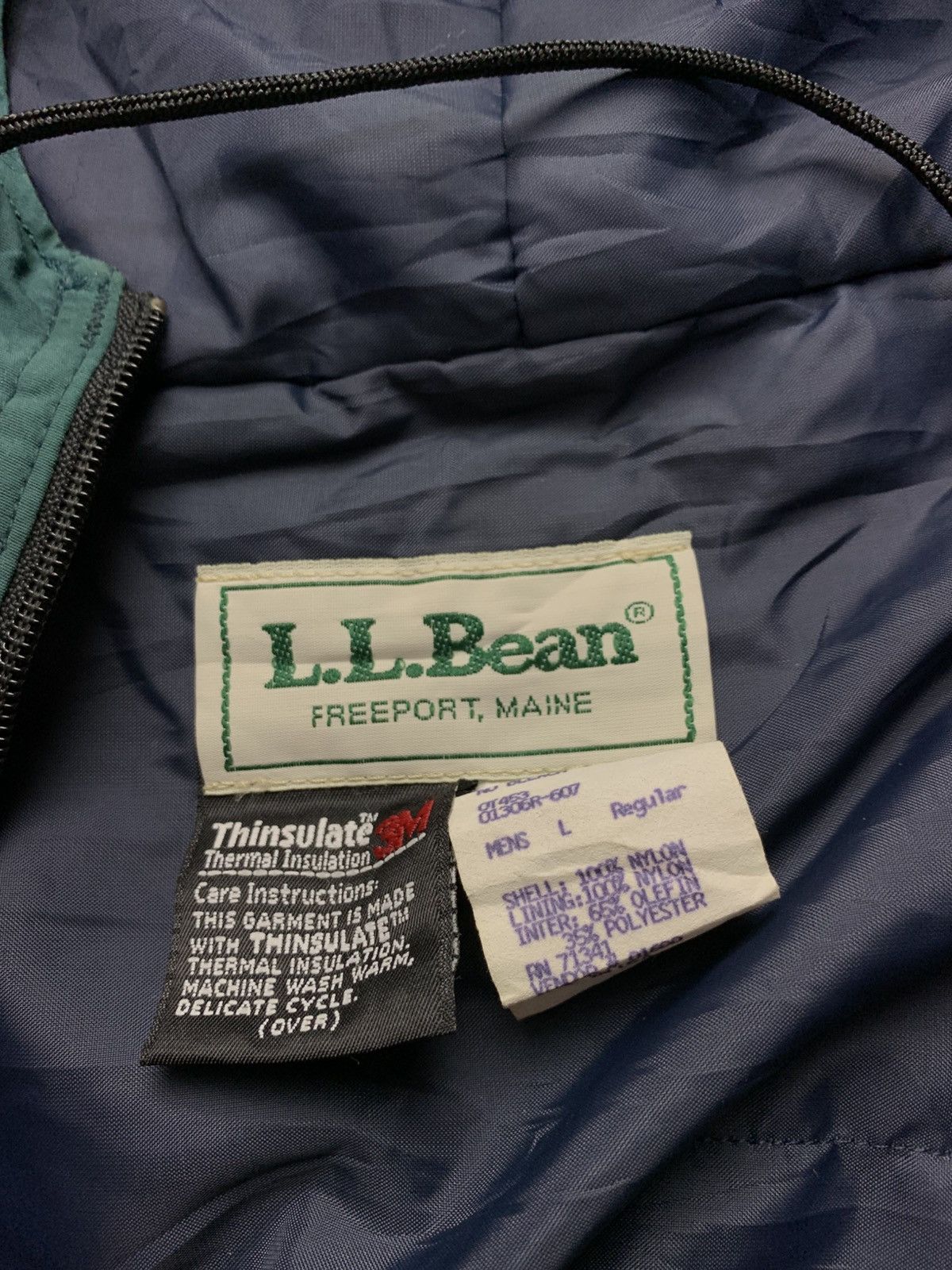 L.L. Bean 🐍 SOLD 🐍 Vintage 90s L.L Bean Thinsulate Anorak Jacket Size US L / EU 52-54 / 3 - 8 Thumbnail