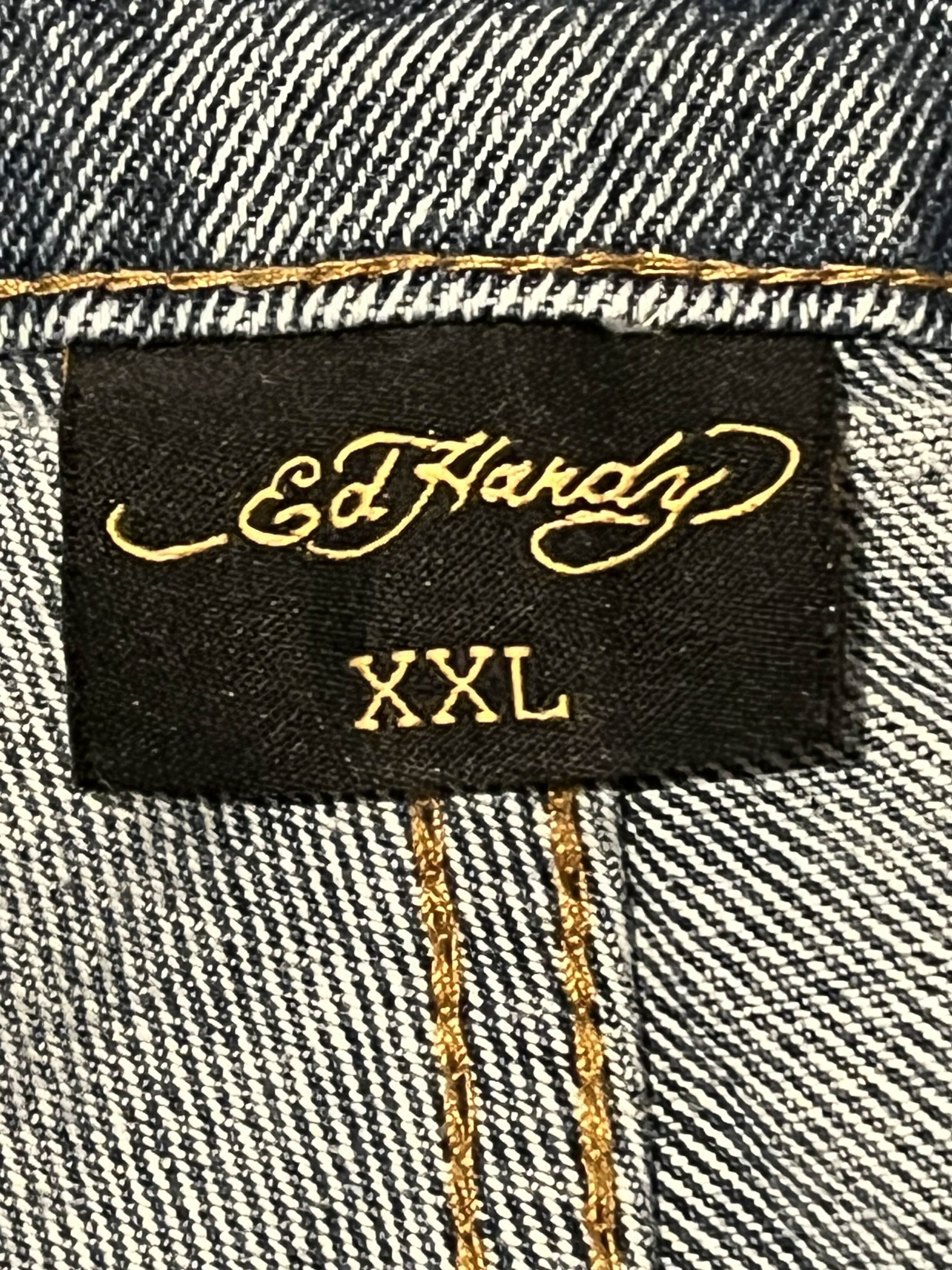 Ed Hardy Baggy Jeans 90s Size US 30 / EU 46 - 5 Thumbnail