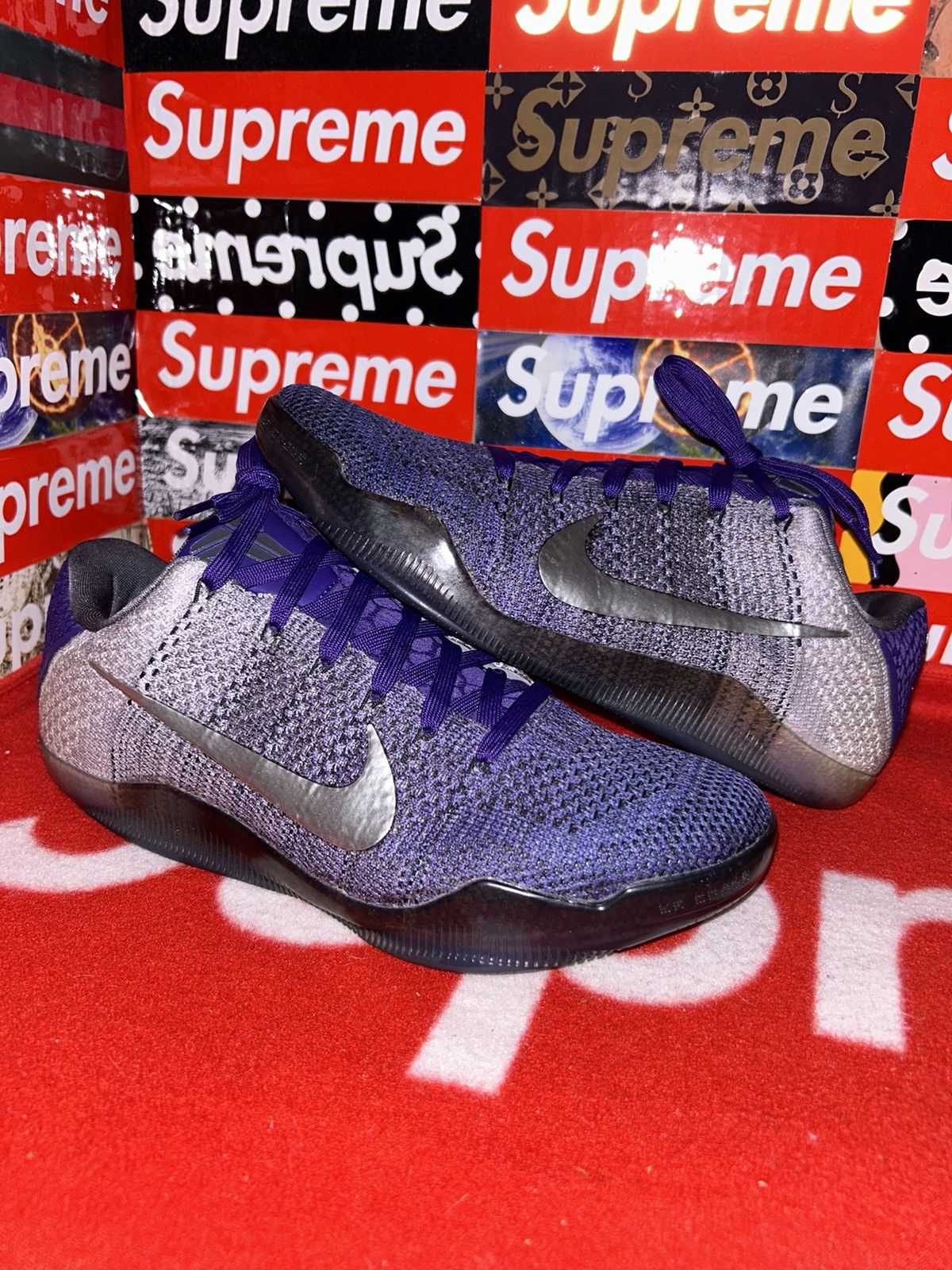 Nike NEW Nike Kobe 11 XI Elite Low nikeID 843385-991 size 8 NEW Size US 8 / EU 41 - 1 Thumbnail