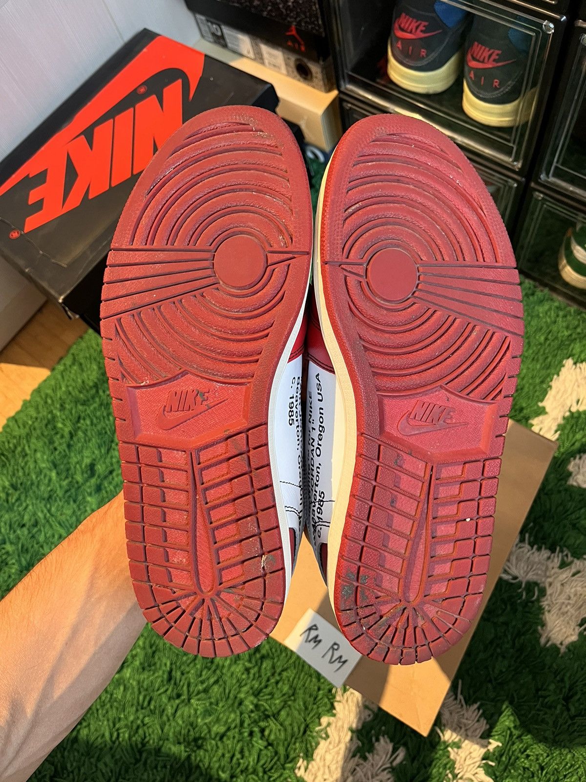 Nike Nike Jordan 1 Chicago Off-White Size US 9 / EU 42 - 5 Thumbnail