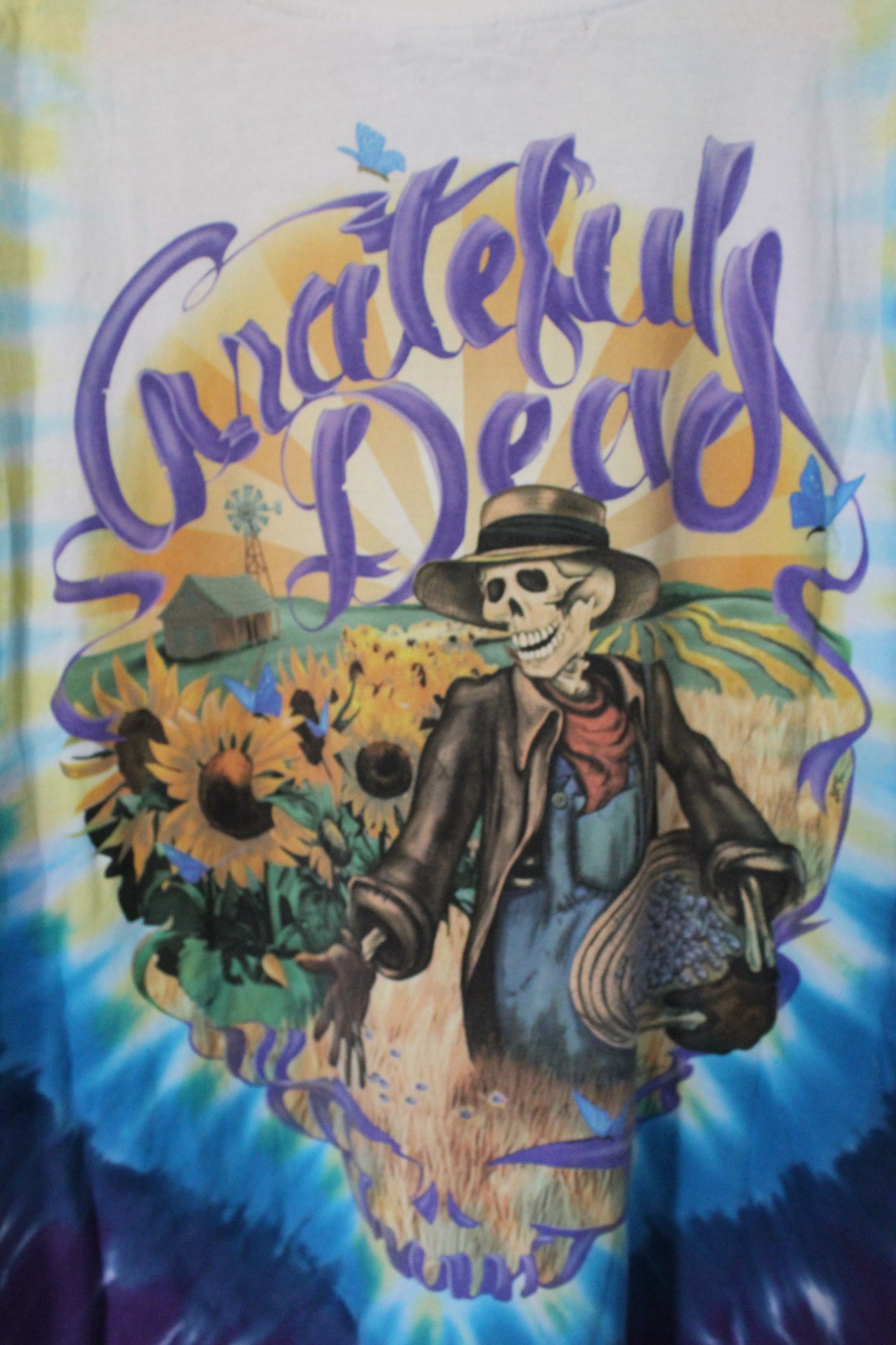 Liquid Blue Vintage Grateful Dead Liquid Blue shirt 2001 Size US XL / EU 56 / 4 - 5 Thumbnail