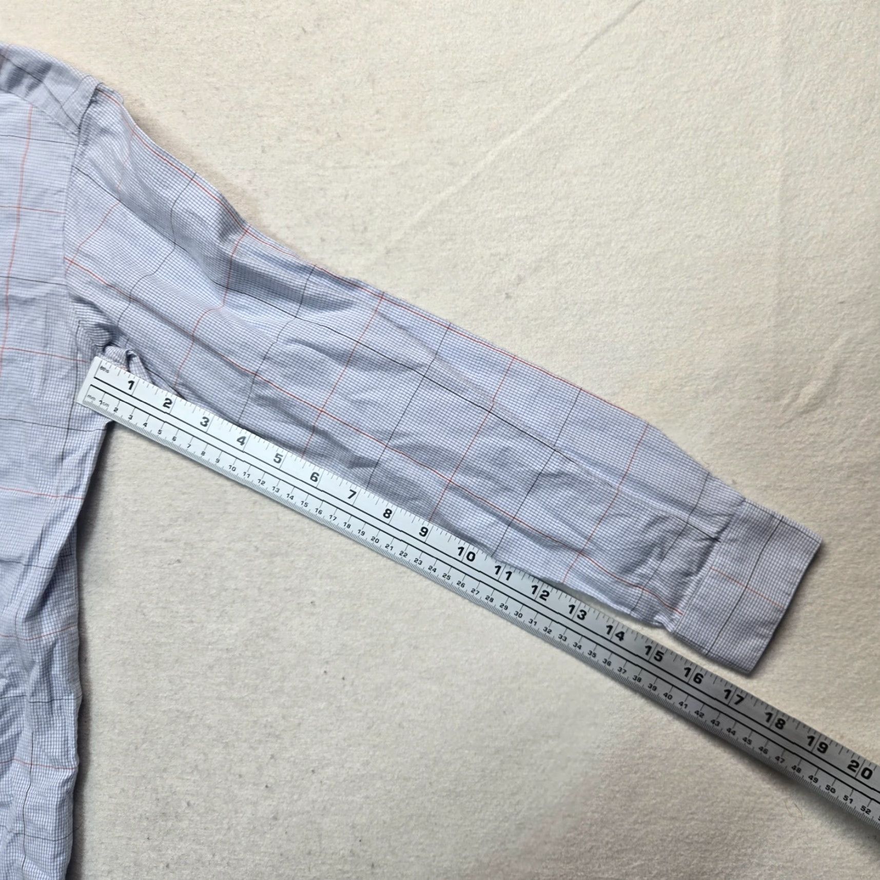 Sean John VINTAGE Sean John Collection New York Shirt Adult Male Size 14 Blue Check Short Sleeve Button-Down Casual Mens Size US S / EU 44-46 / 1 - 5 Thumbnail