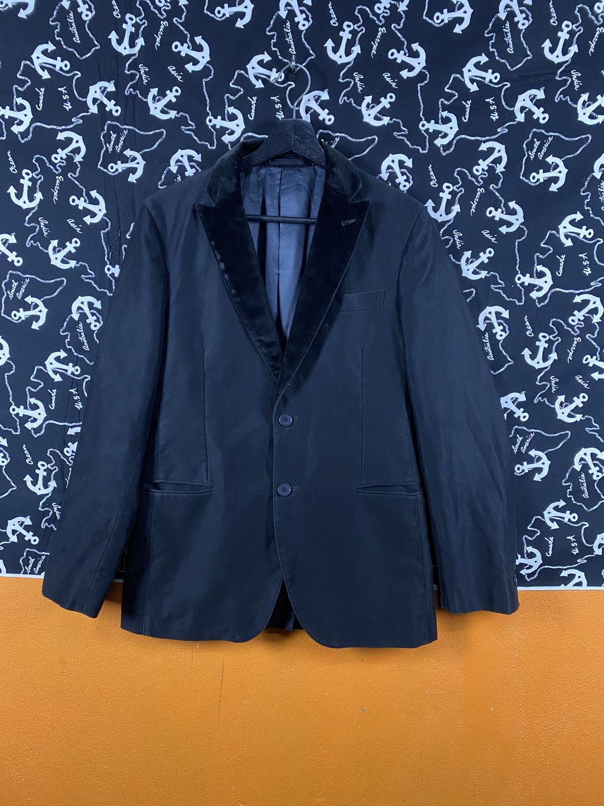 semanticdesign Semantic Design Black Tailored Blazer Japanese Smart Casual Size US M / EU 48-50 / 2 - 3 Thumbnail