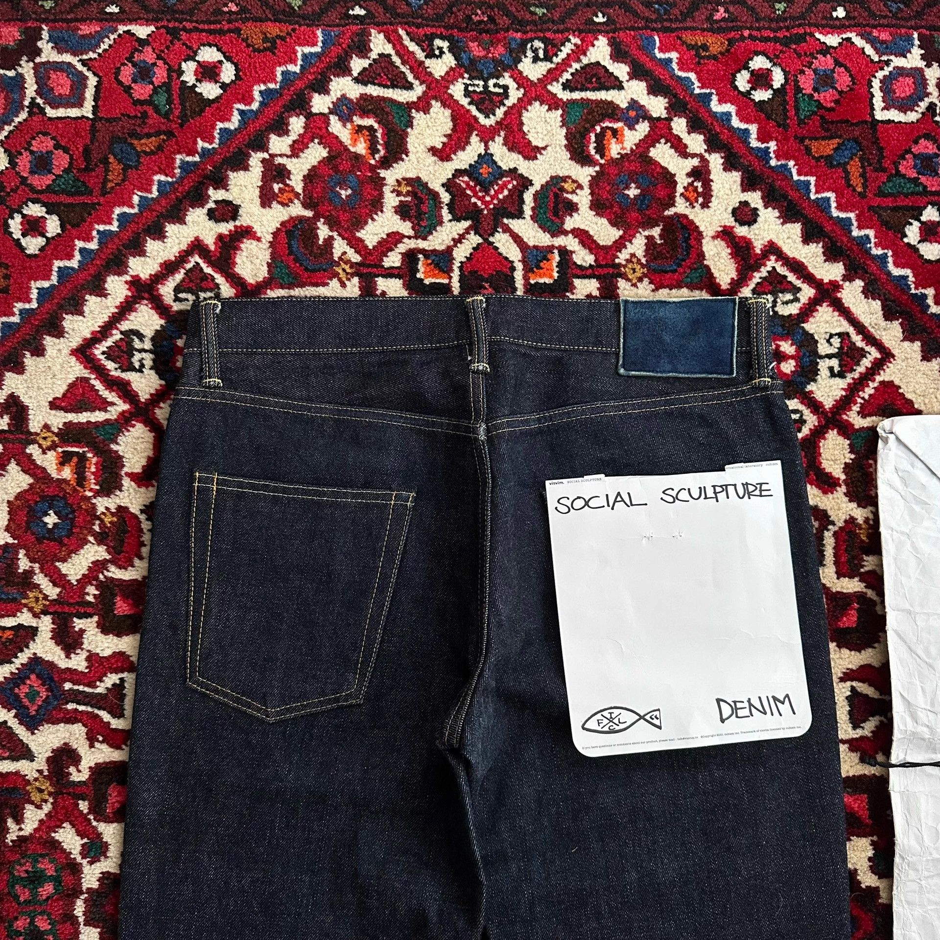 Visvim visvim 18aw 04r raw denim w32 l30 Size US 32 / EU 48 - 5 Thumbnail