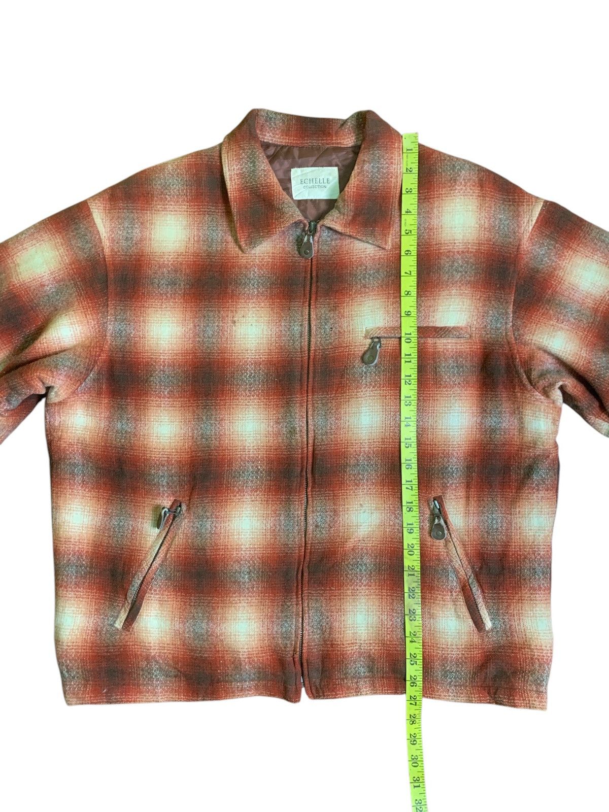 Japanese Brand × Vintage Rare Design Vintage Echelle Collection Zipper Jackets Size US L / EU 52-54 / 3 - 10 Thumbnail