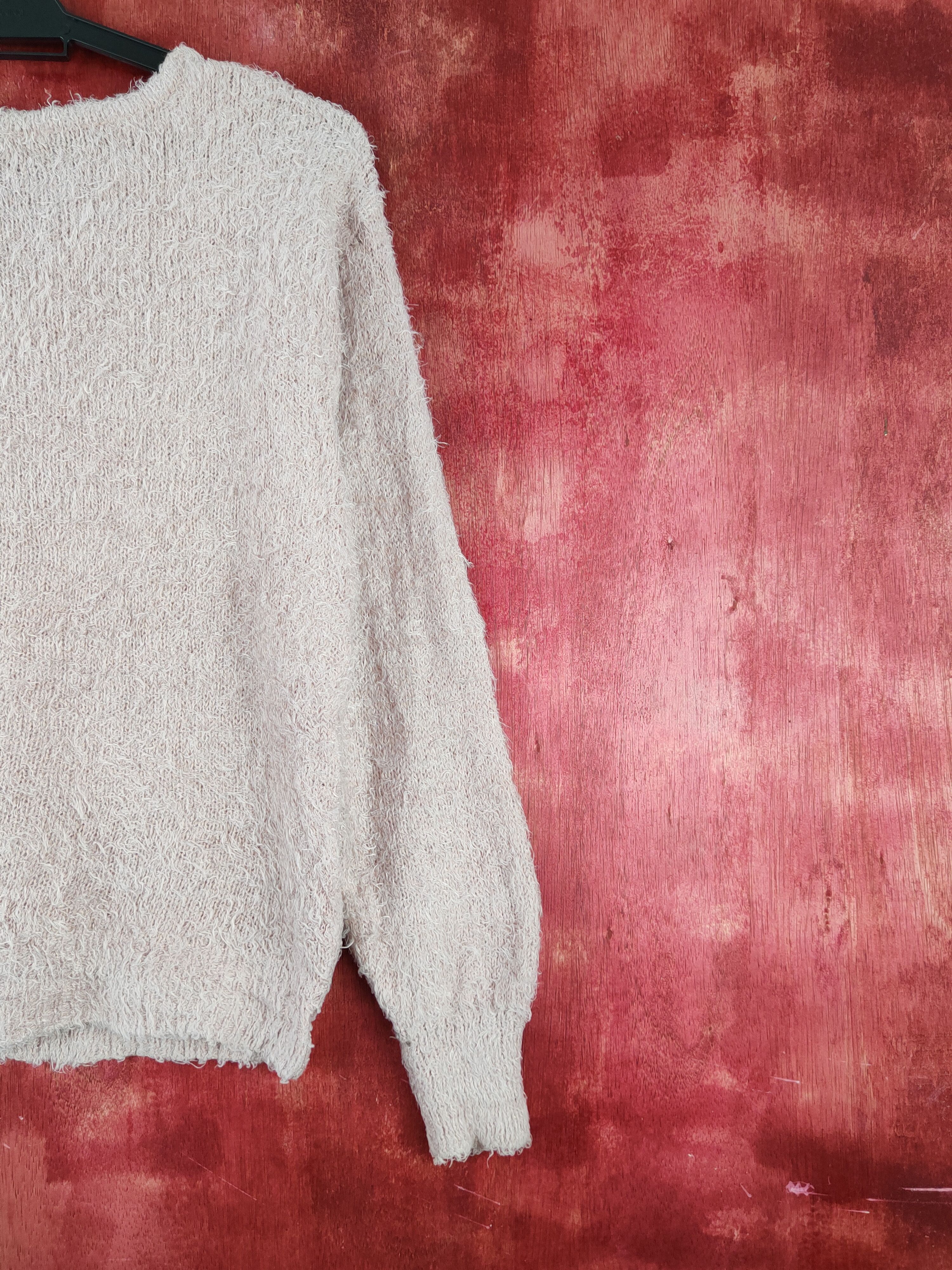 GU × Vintage GU Pink Fur Mohair Knitwear Vintage item Size XS / US 0-2 / IT 36-38 - 9 Thumbnail